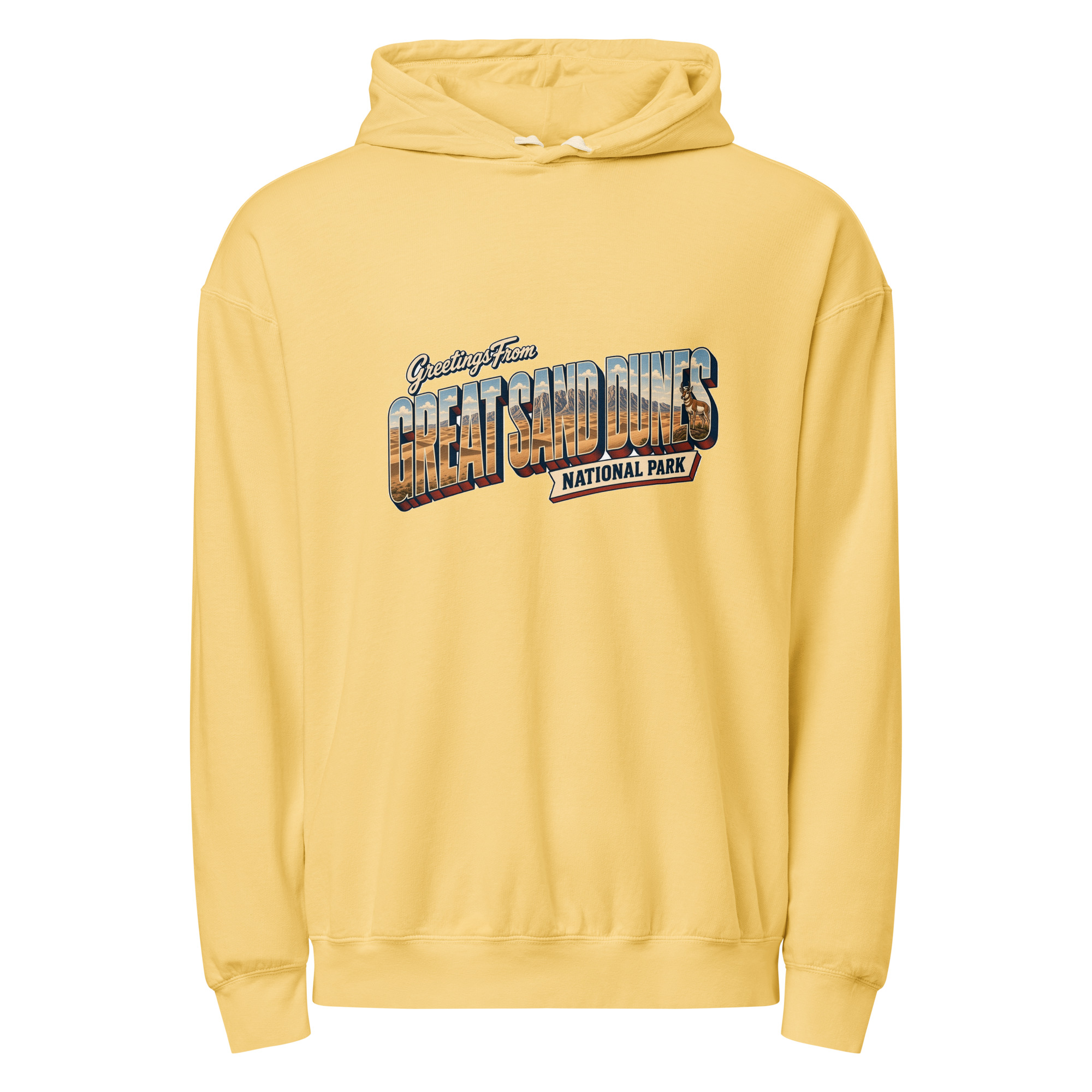Great Sand Dunes National Park Postcard Hoodie - Image 7