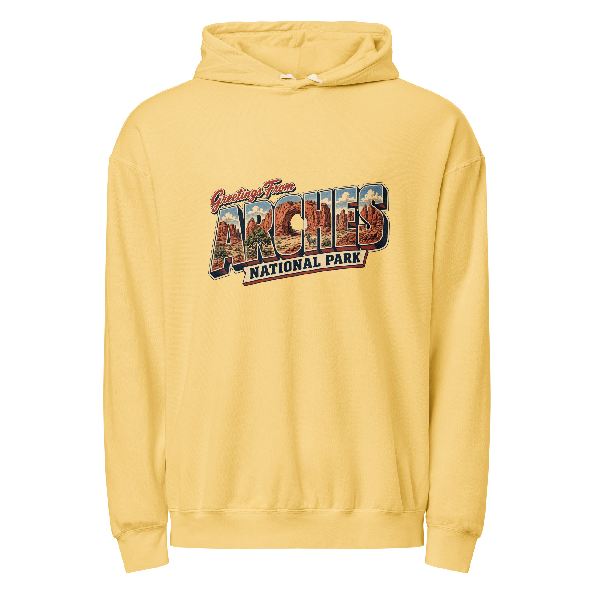 Arches National Park Postcard Hoodie