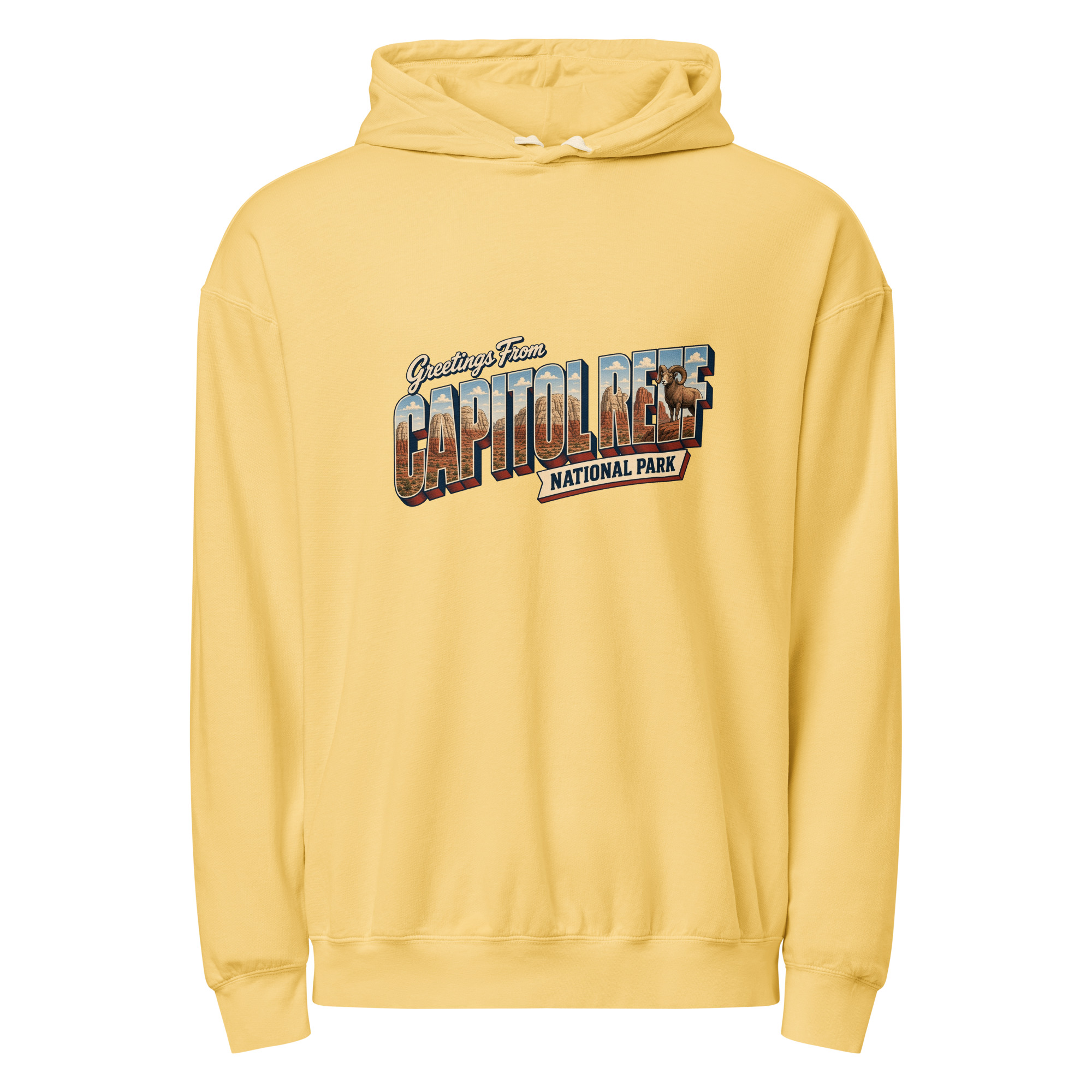Capitol Reef National Park Postcard Hoodie