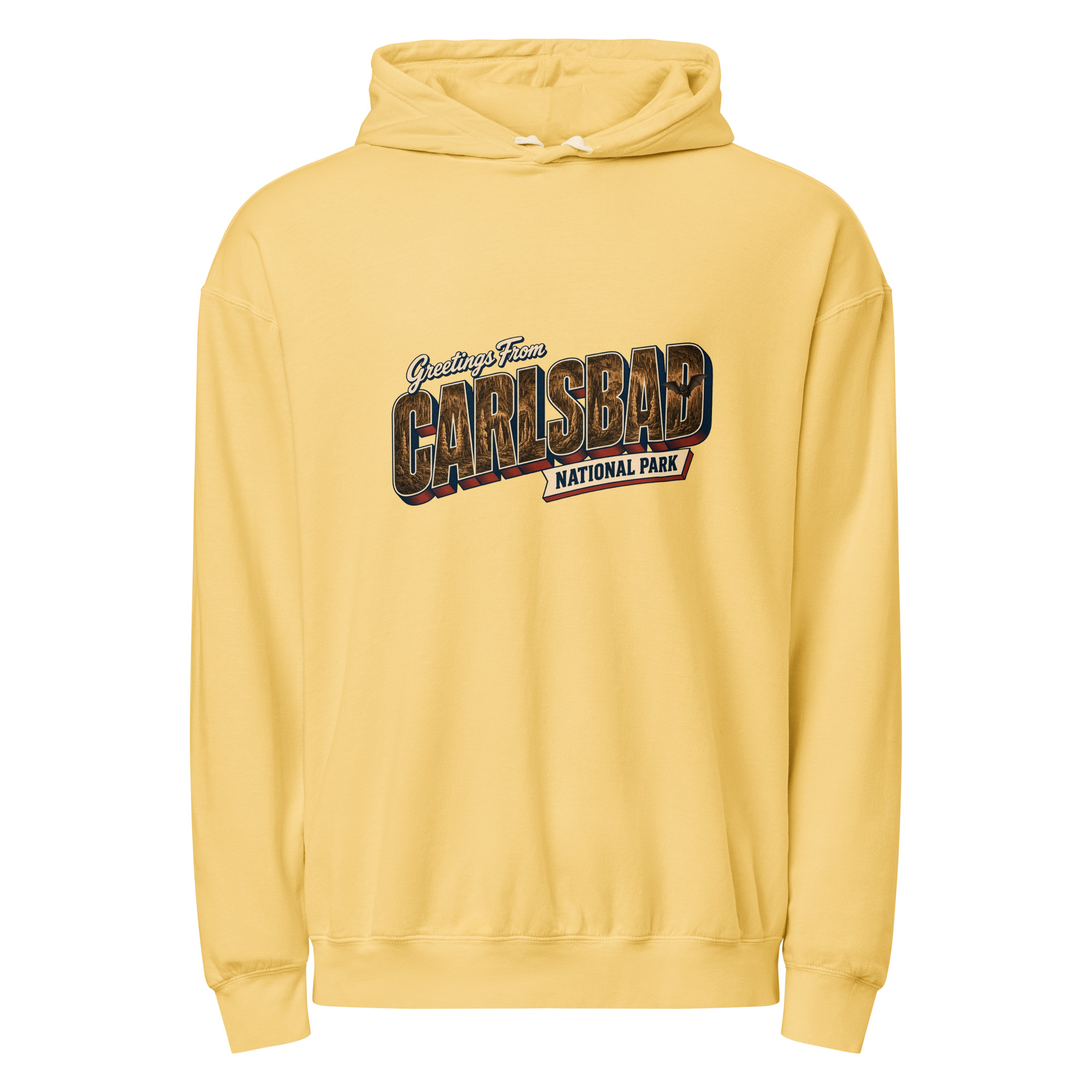 Carlsbad Caverns National Park Postcard Hoodie - Image 6