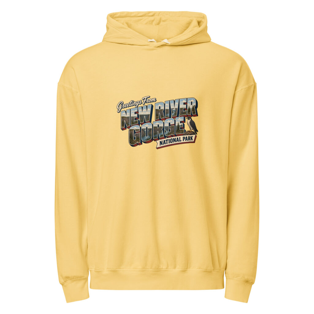 New River Gorge National Park Postcard Hoodie