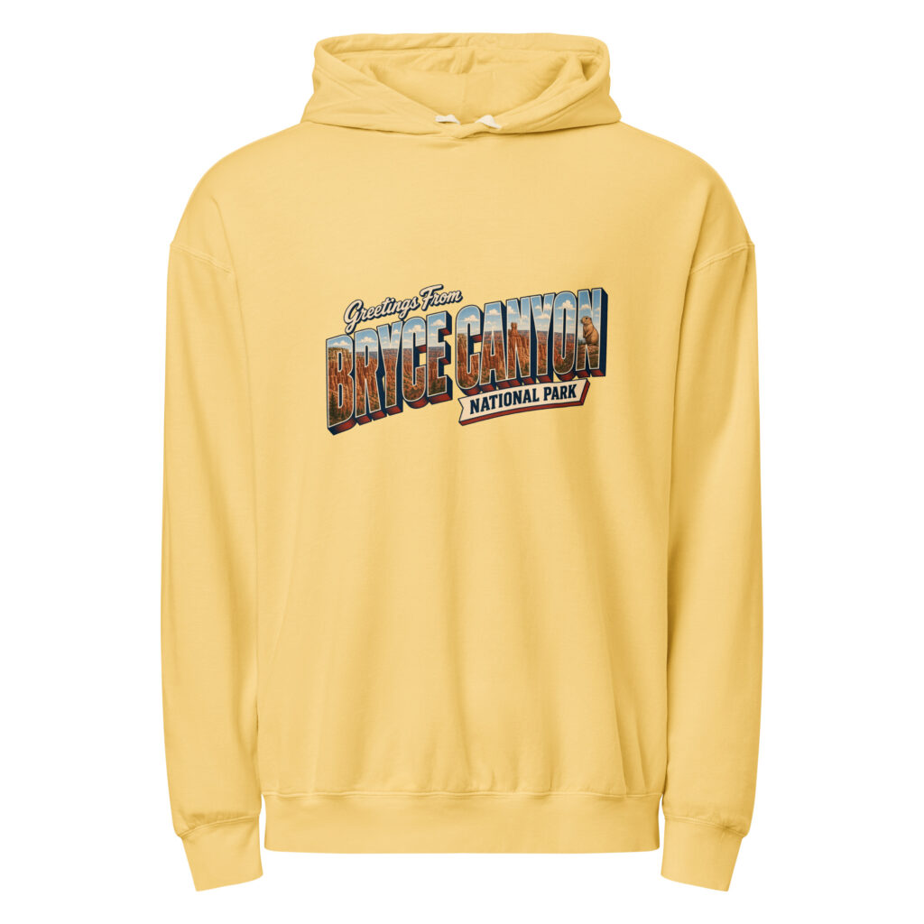 Bryce Canyon National Park Postcard Hoodie