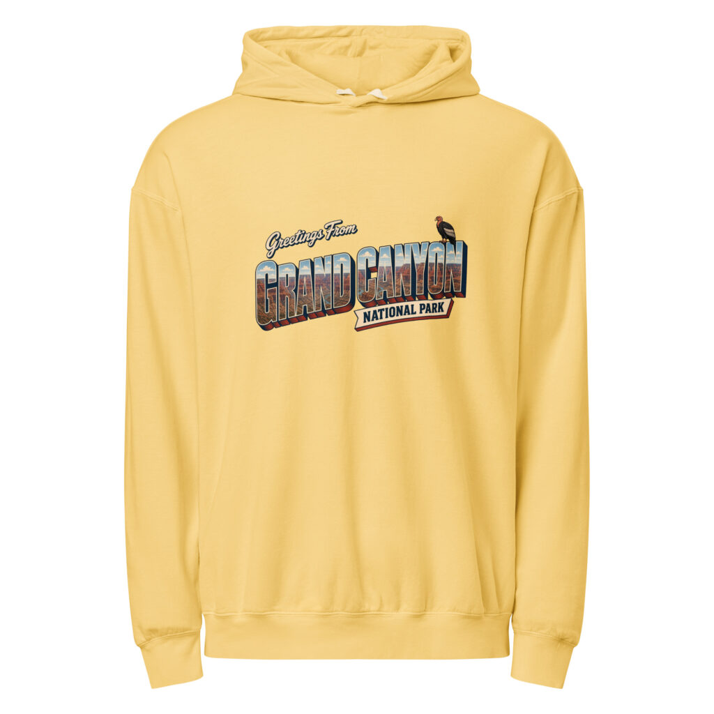 Grand Canyon National Park Postcard Hoodie