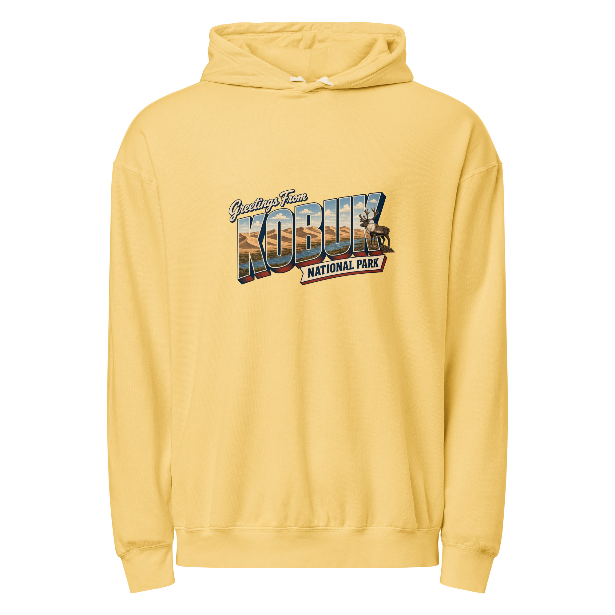 Kobuk Valley National Park Postcard Hoodie - Image 6