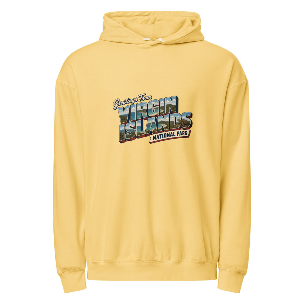 Virgin Islands National Park Postcard Hoodie
