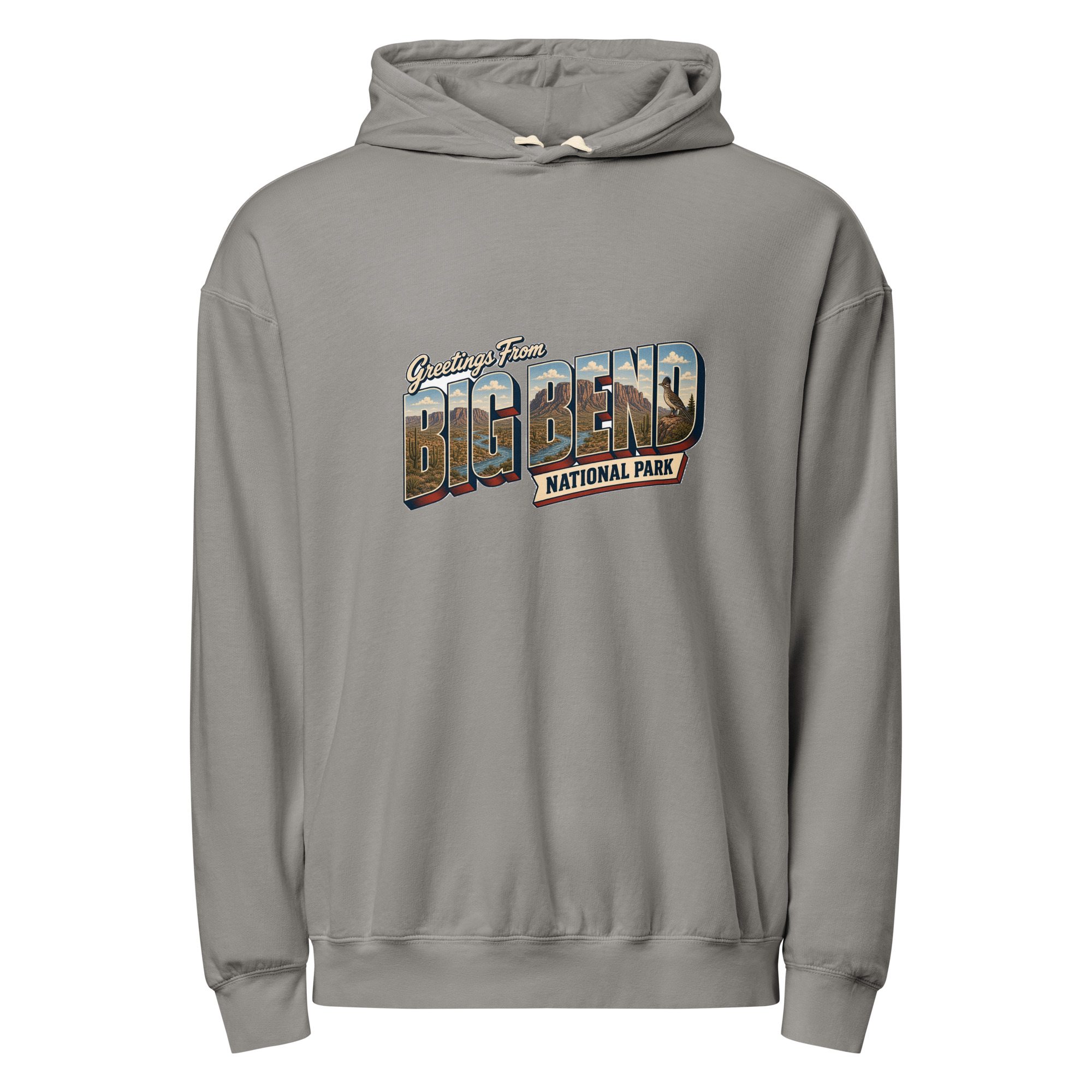 Big Bend National Park Postcard Hoodie - Image 4
