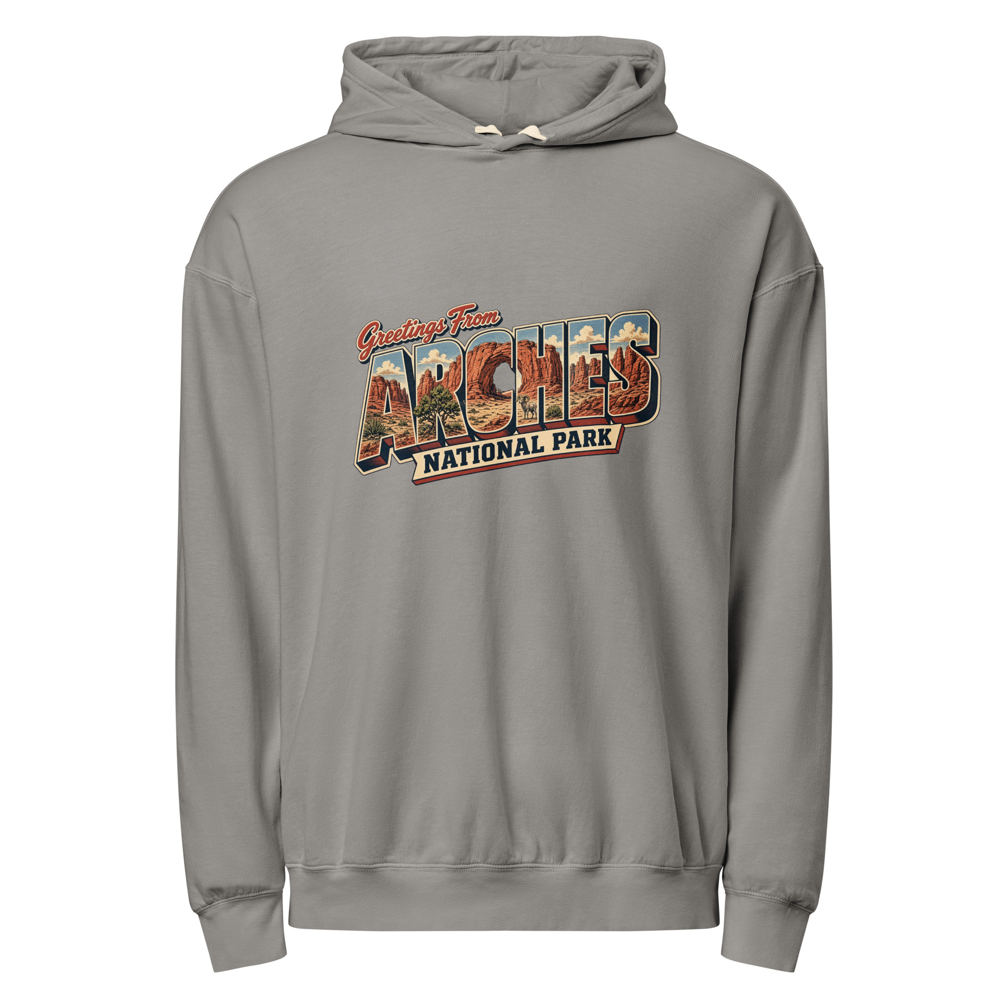 Arches National Park Postcard Hoodie - Image 4