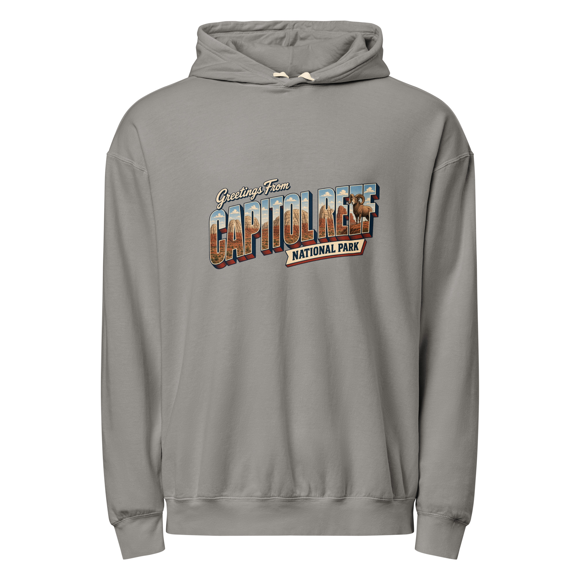Capitol Reef National Park Postcard Hoodie - Image 4