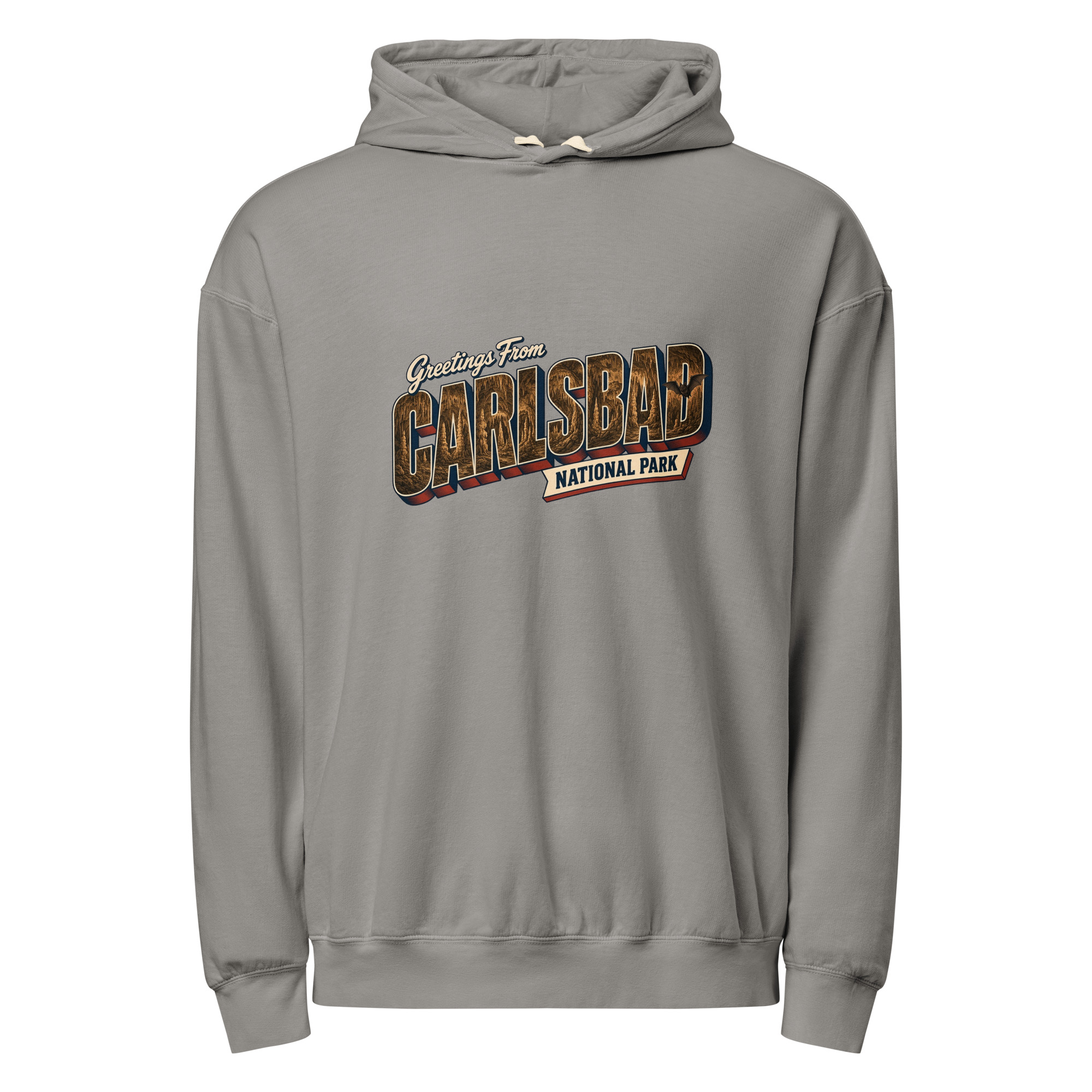 Carlsbad Caverns National Park Postcard Hoodie - Image 4