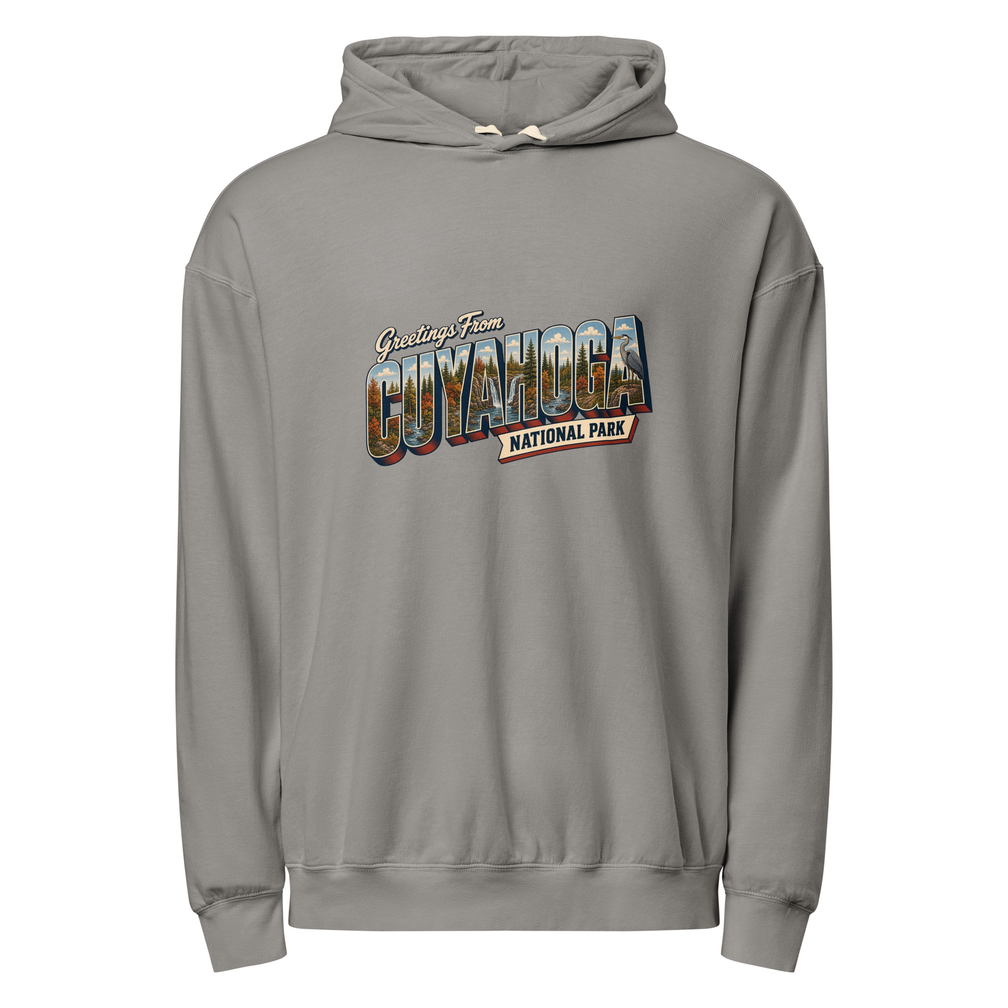 Cuyahoga Valley National Park Postcard Hoodie - Image 4
