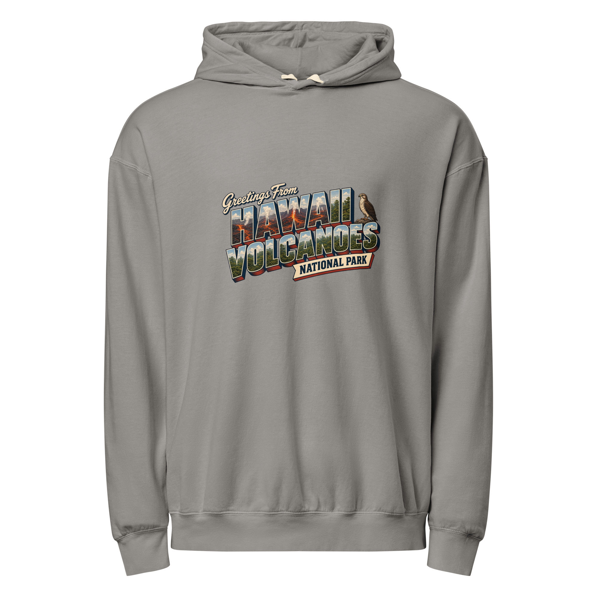 Hawaiʻi Volcanoes National Park Postcard Hoodie - Image 4