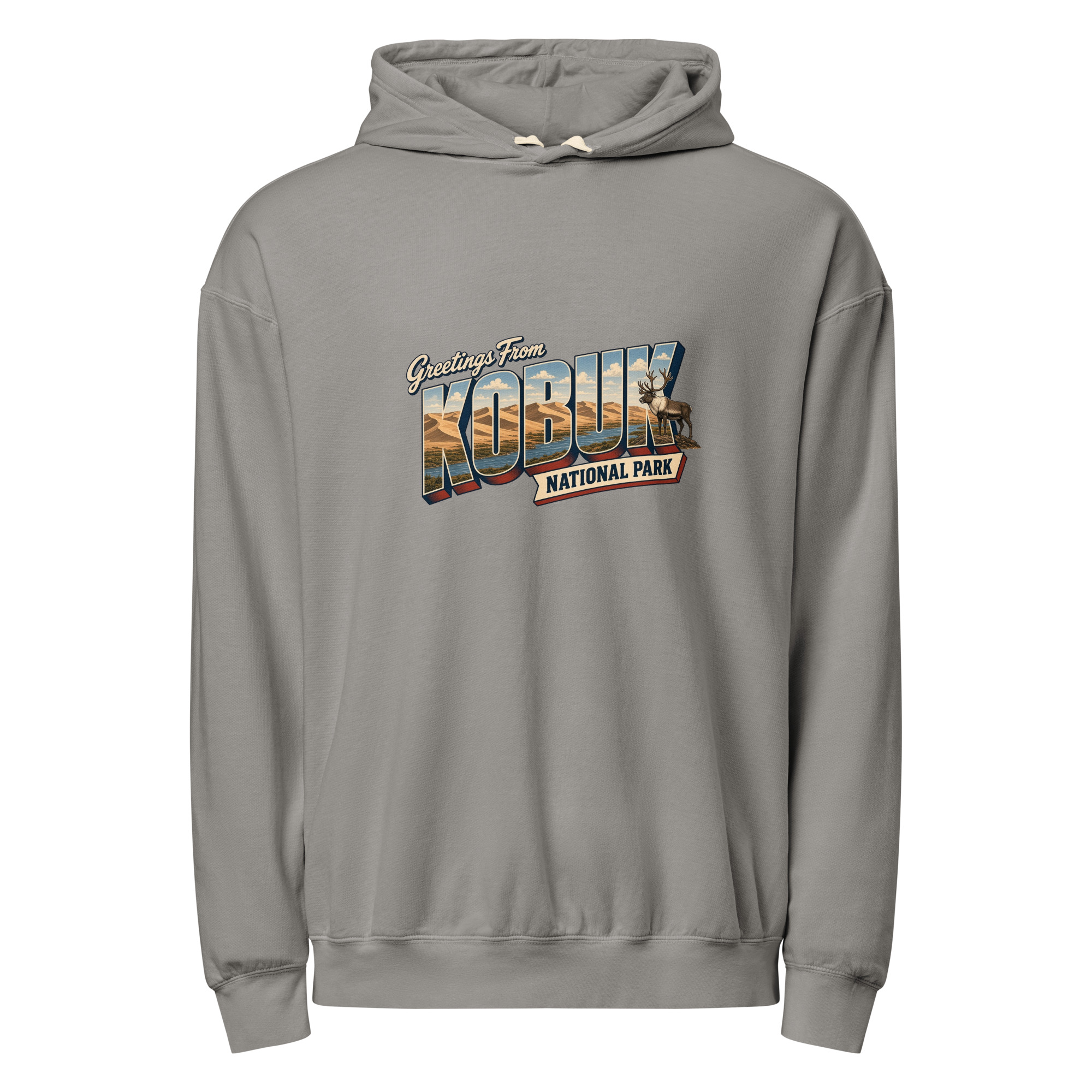 Kobuk Valley National Park Postcard Hoodie - Image 4