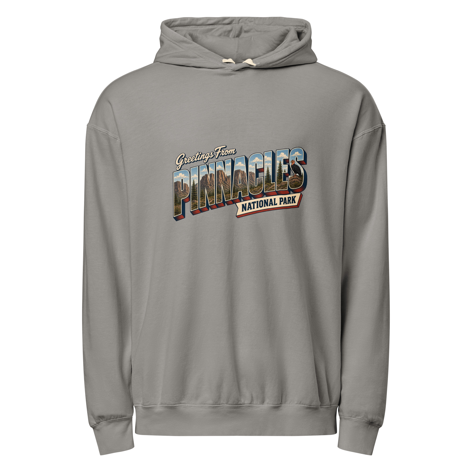 Pinnacles National Park Postcard Hoodie - Image 4