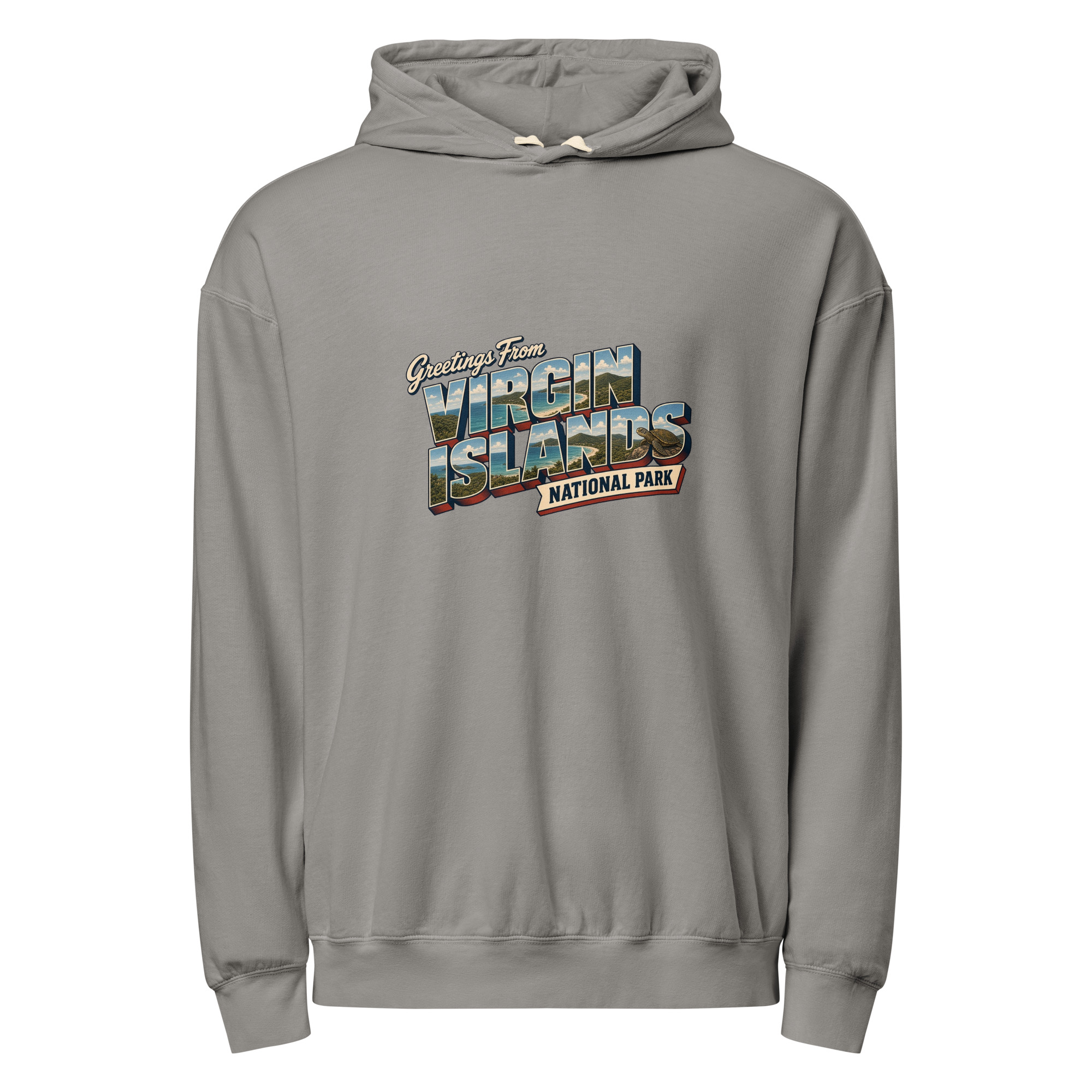 Virgin Islands National Park Postcard Hoodie - Image 4