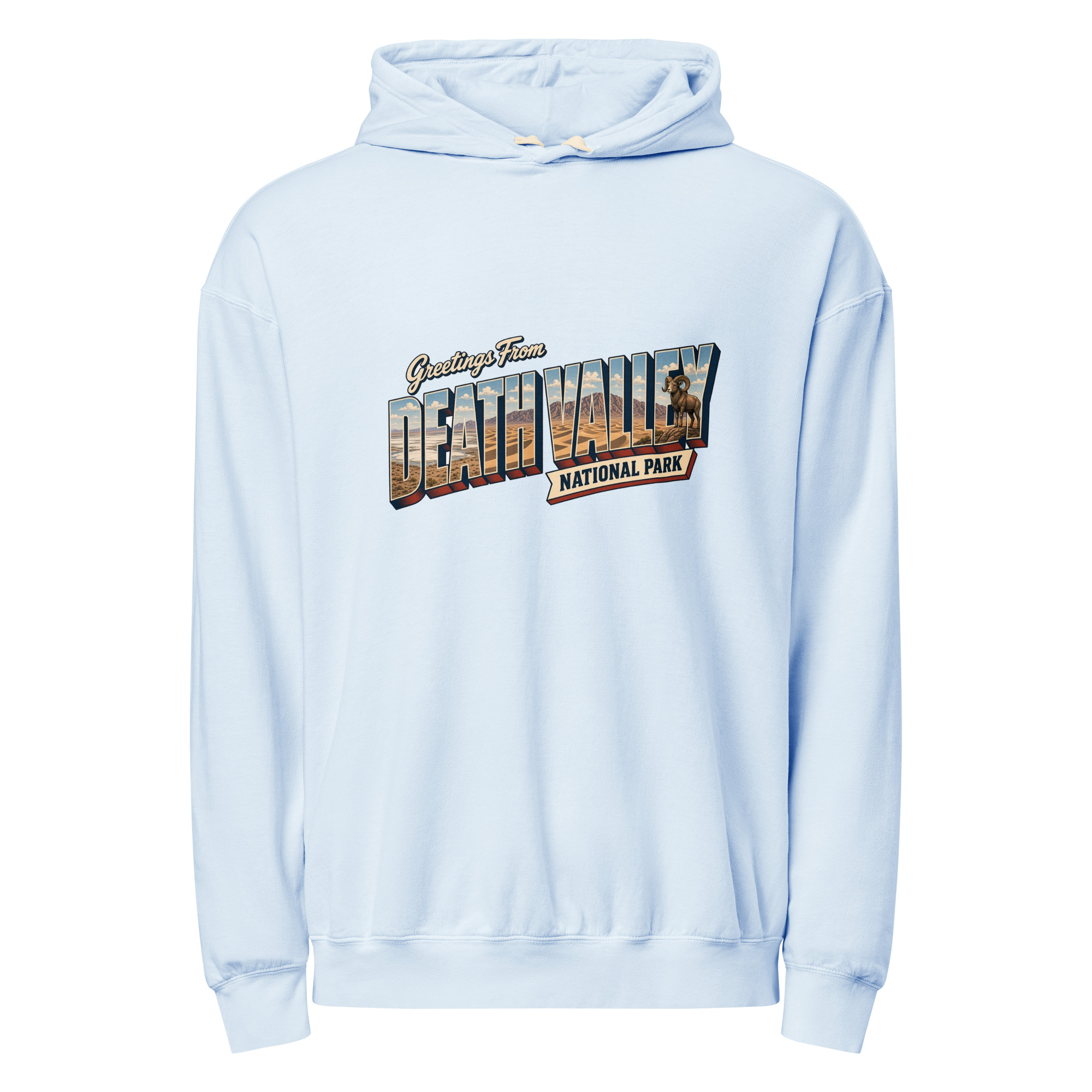 Death Valley National Park Postcard Hoodie - Image 7