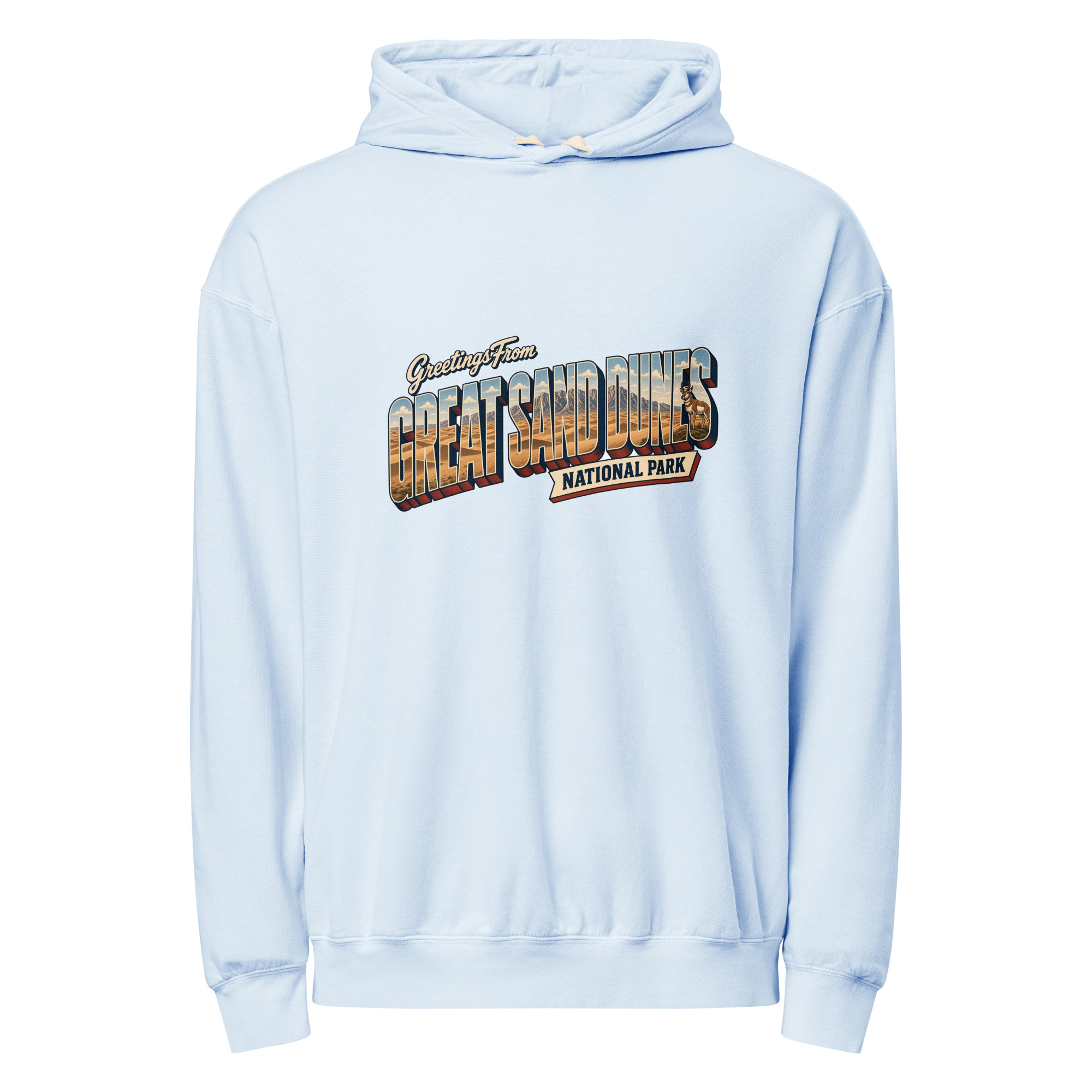 Great Sand Dunes National Park Postcard Hoodie