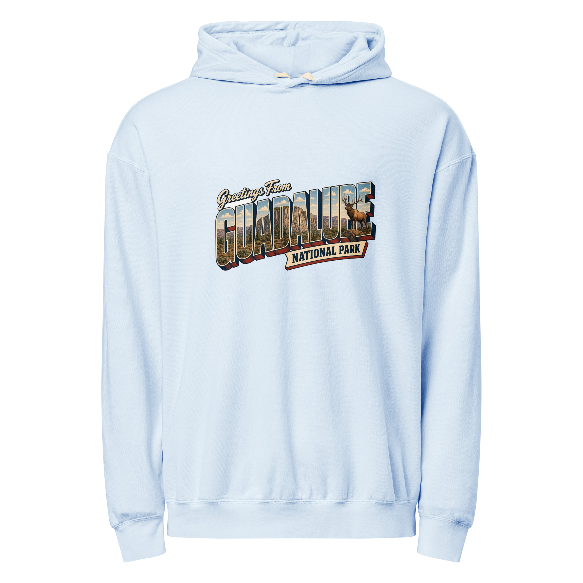 Guadalupe Mountains National Park Postcard Hoodie - Image 8