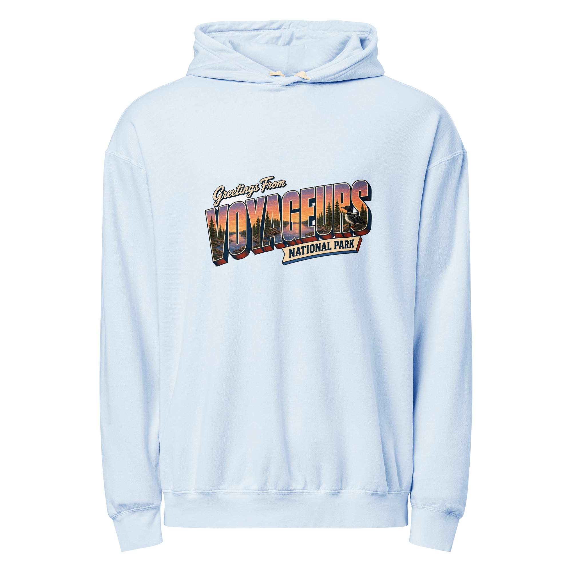 Voyageurs National Park Postcard Hoodie