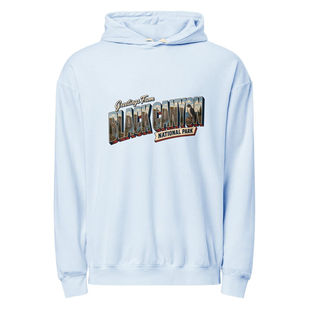 Black Canyon of the Gunnison National Park Postcard Hoodie