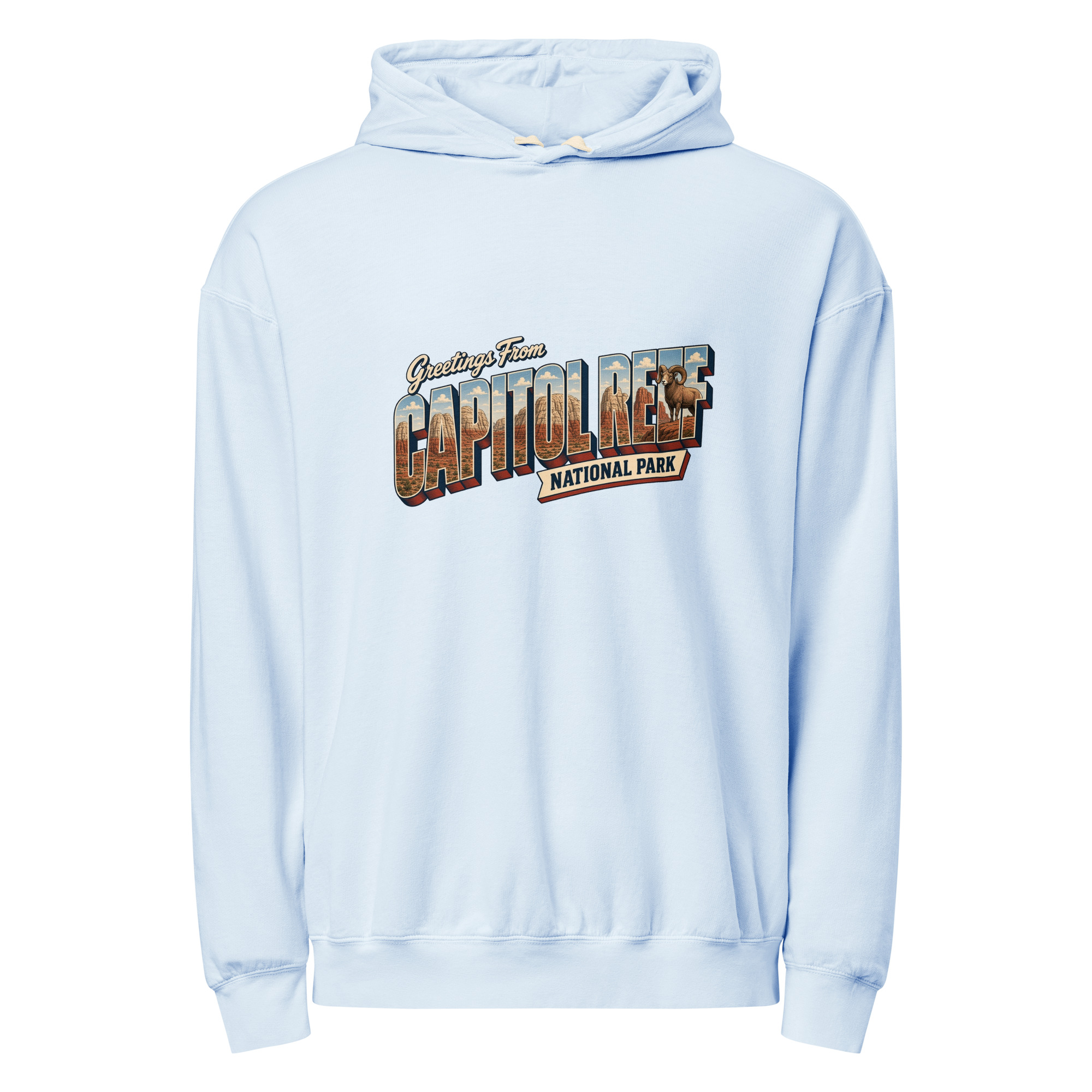 Capitol Reef National Park Postcard Hoodie - Image 7