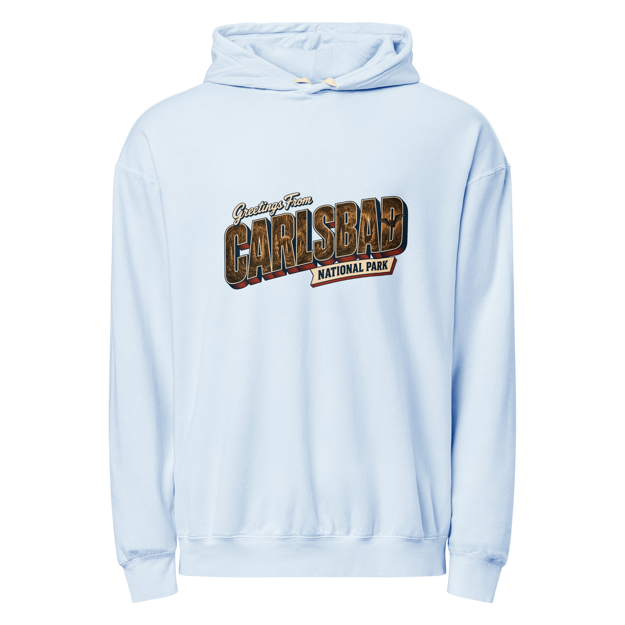 Carlsbad Caverns National Park Postcard Hoodie - Image 7