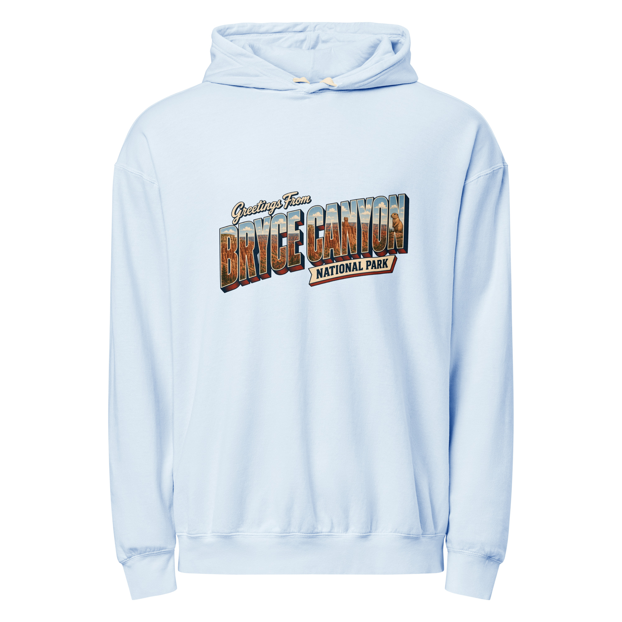 Bryce Canyon National Park Postcard Hoodie - Image 7