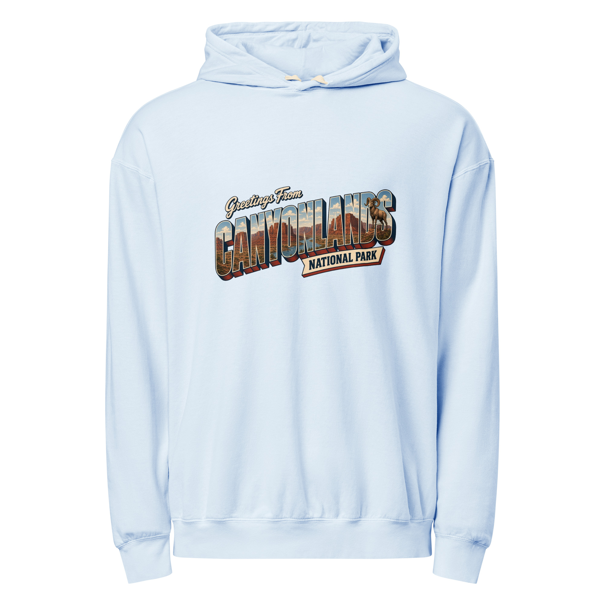Canyonlands National Park Postcard Hoodie - Image 7