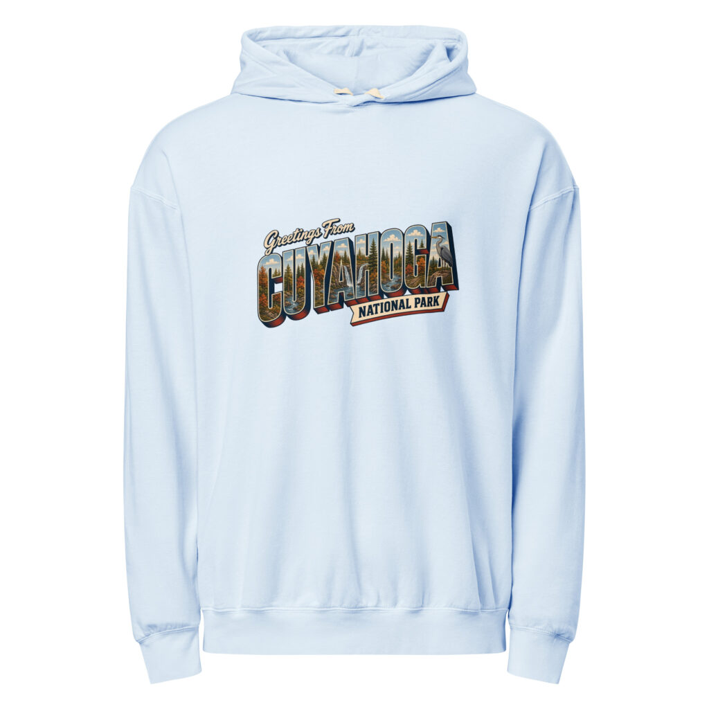 Cuyahoga Valley National Park Postcard Hoodie