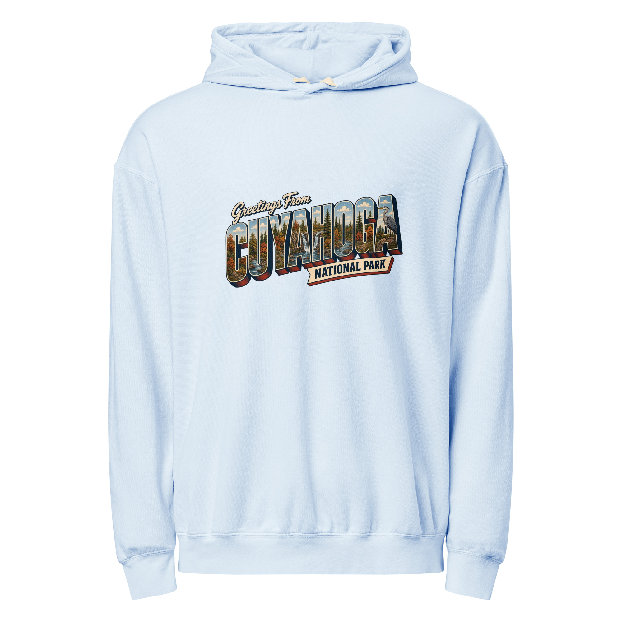 Cuyahoga Valley National Park Postcard Hoodie