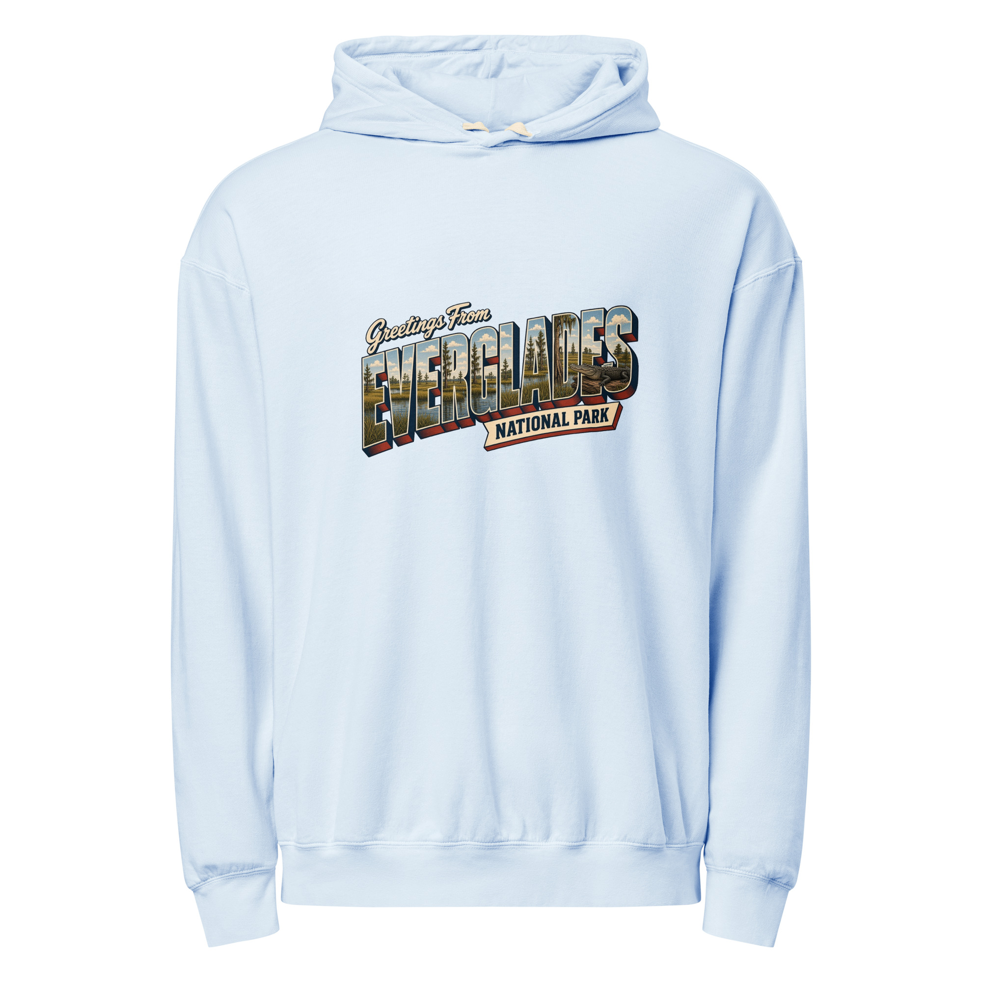 Everglades National Park Postcard Hoodie - Image 7