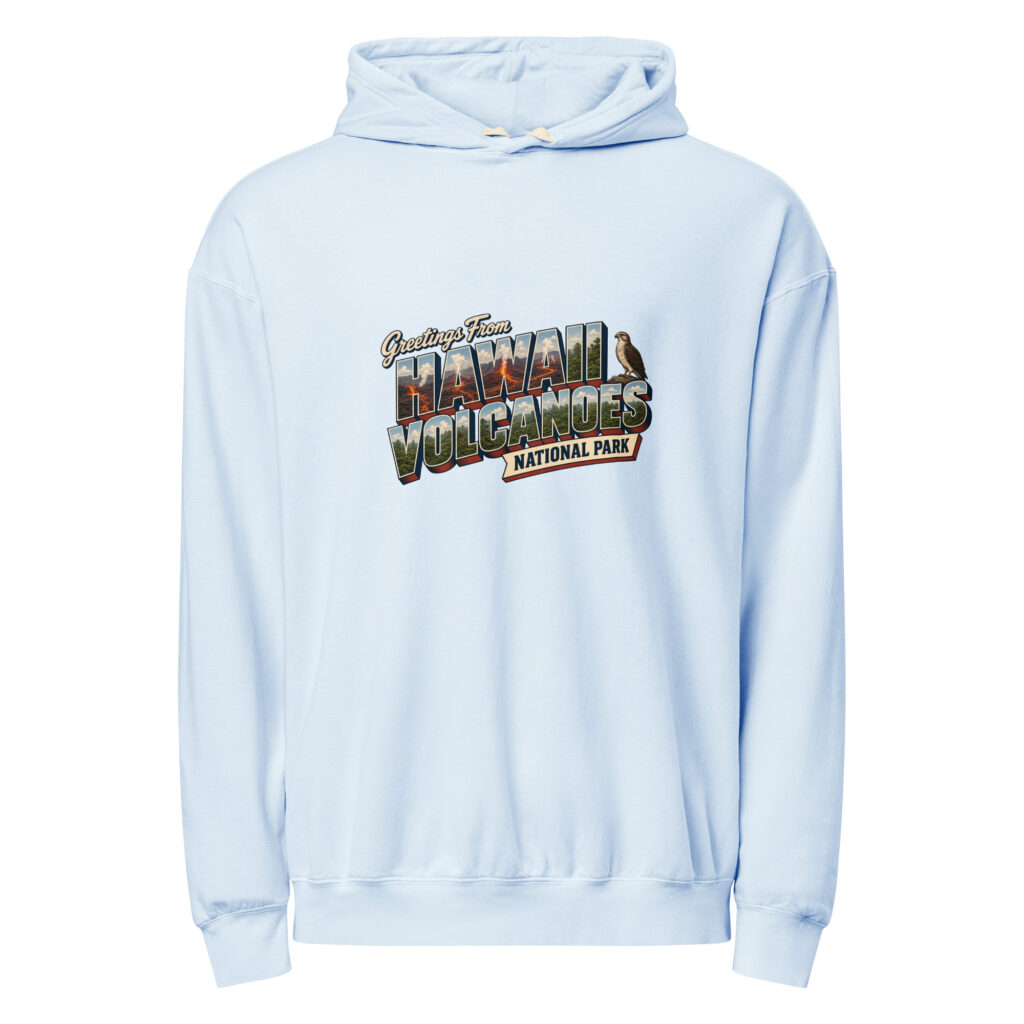 Hawaiʻi Volcanoes National Park Postcard Hoodie
