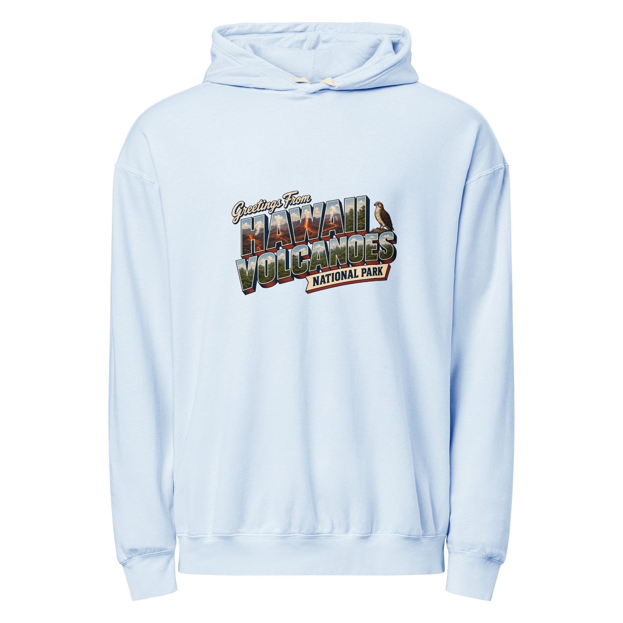 Hawaiʻi Volcanoes National Park Postcard Hoodie