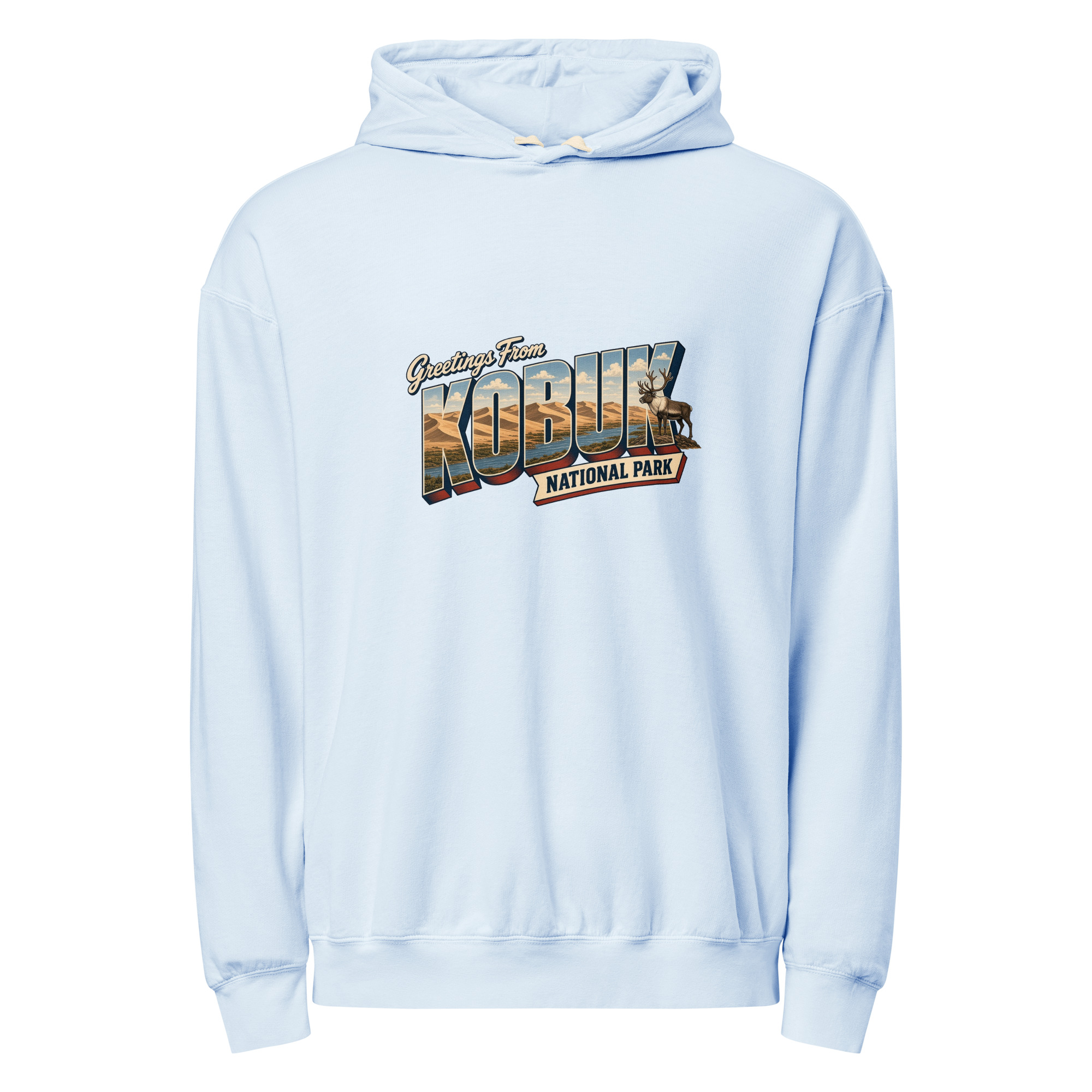 Kobuk Valley National Park Postcard Hoodie - Image 7