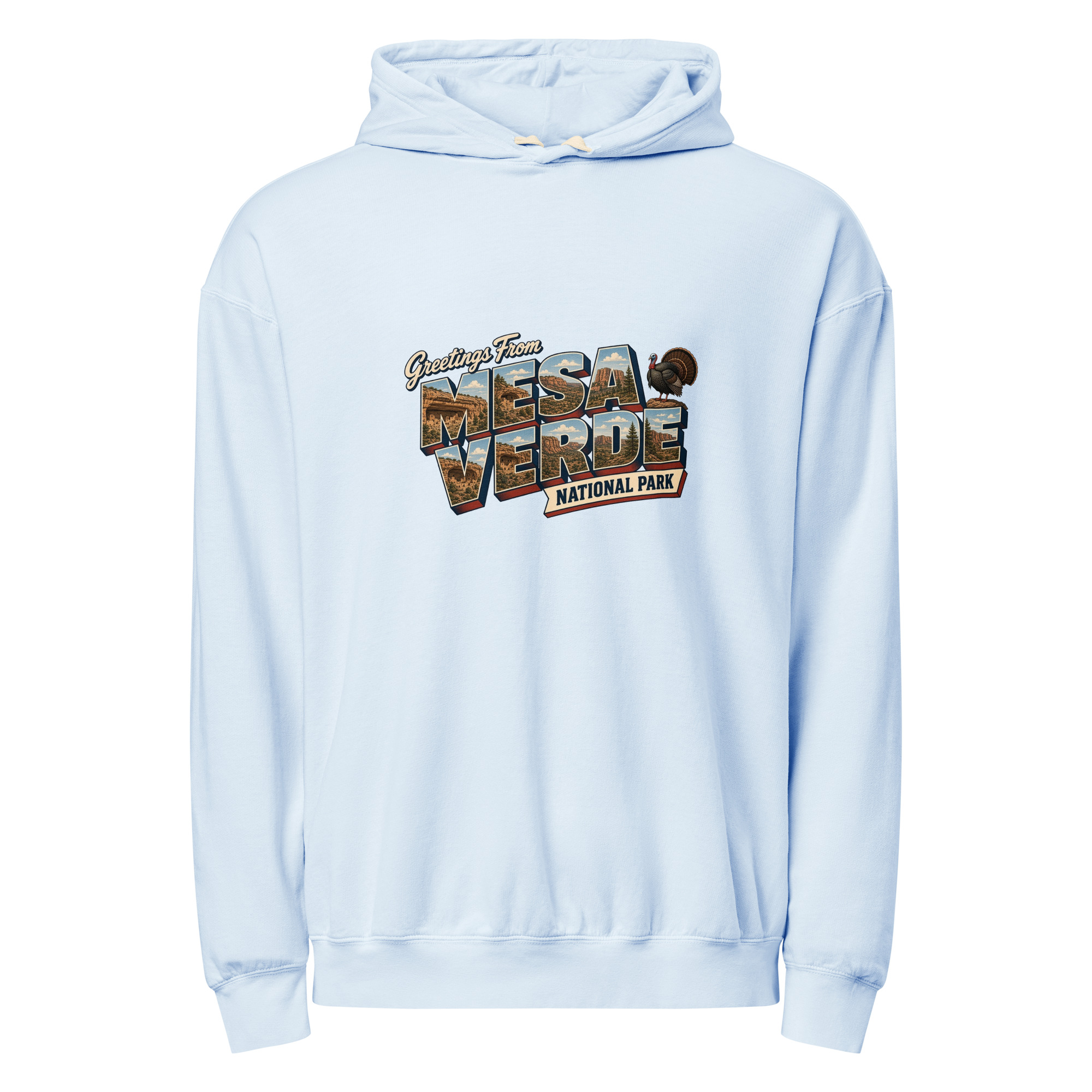 Mesa Verde National Park Postcard Hoodie