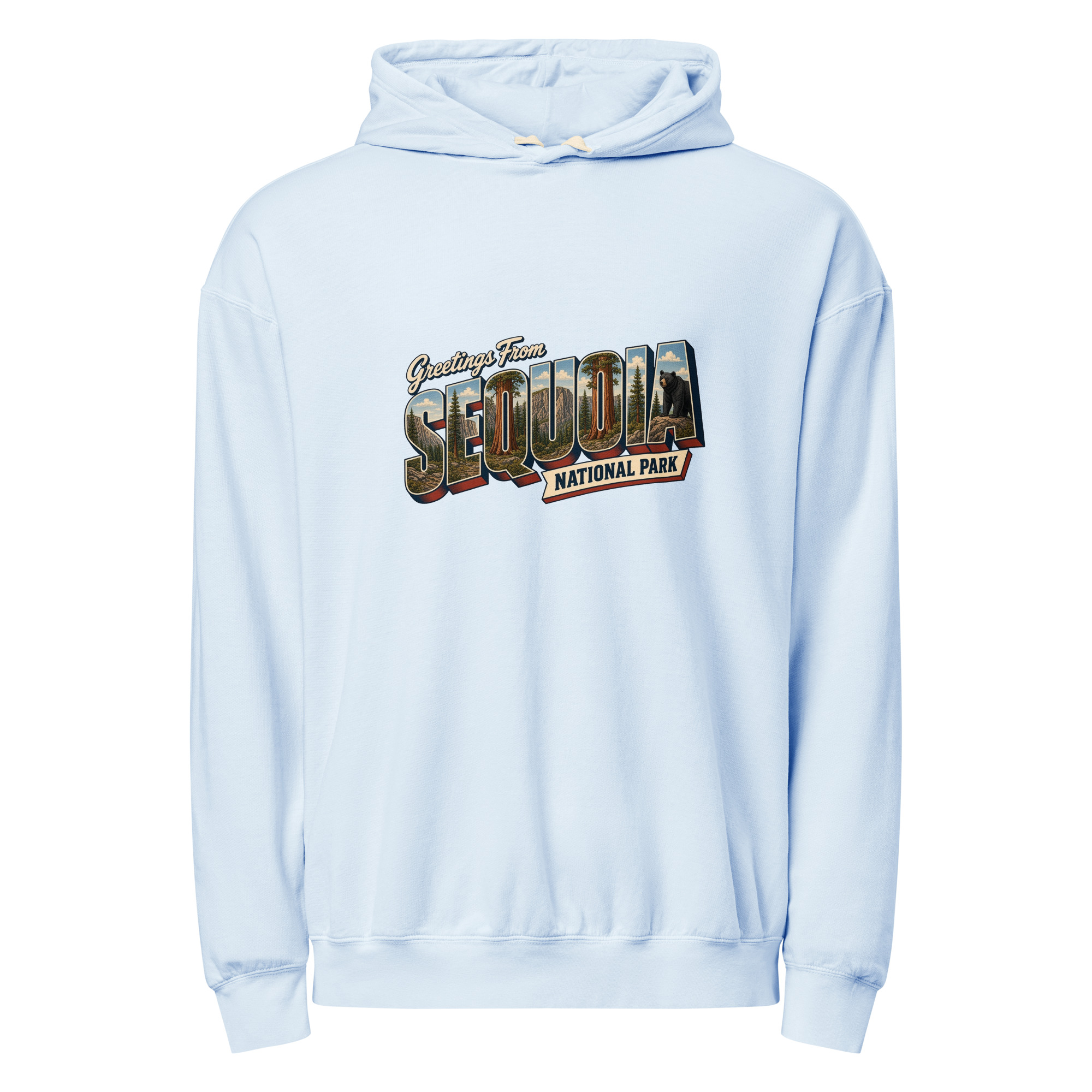 Sequoia National Park Postcard Hoodie - Image 7