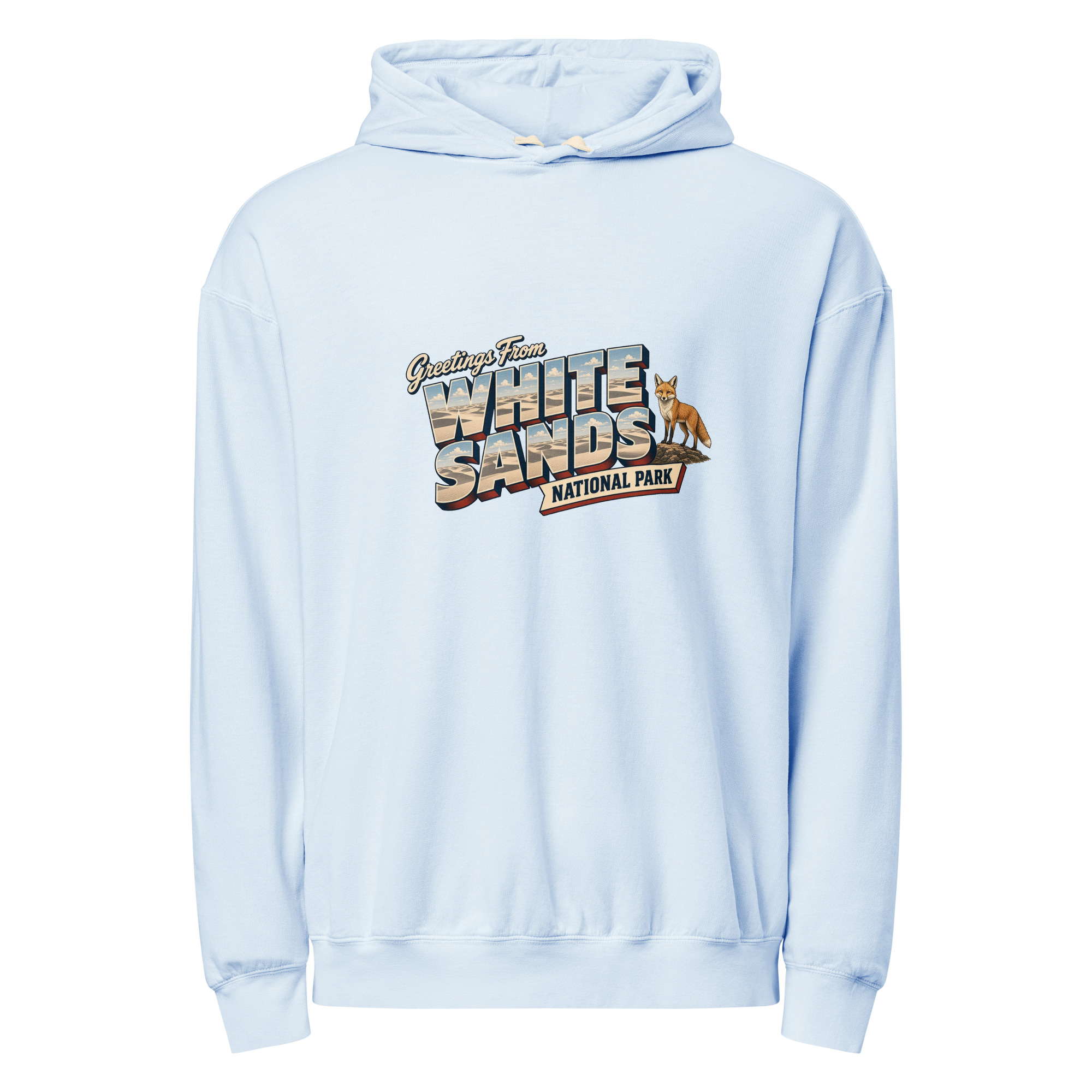 White Sands National Park Postcard Hoodie - Image 8