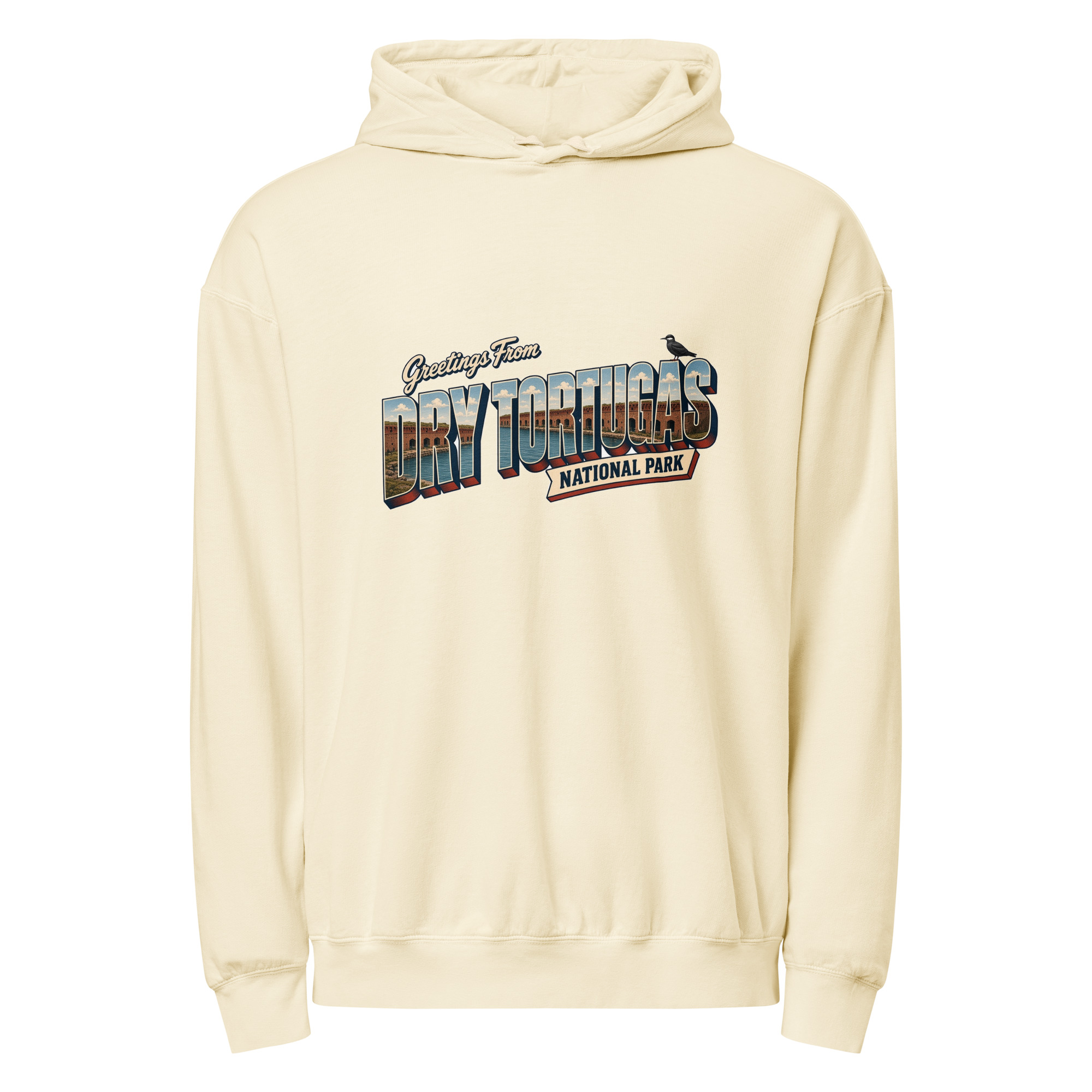 Dry Tortugas National Park Postcard Hoodie - Image 8