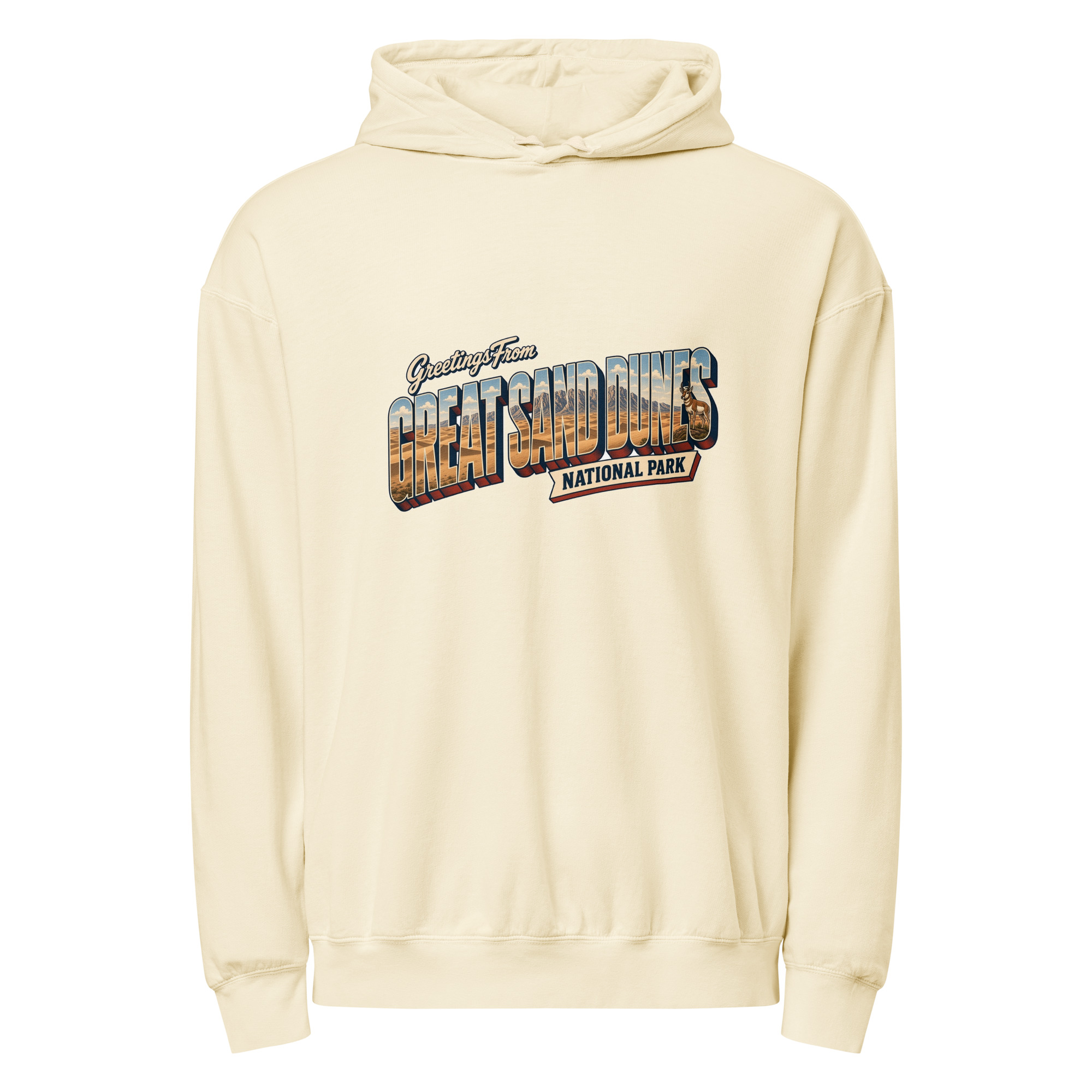 Great Sand Dunes National Park Postcard Hoodie - Image 8