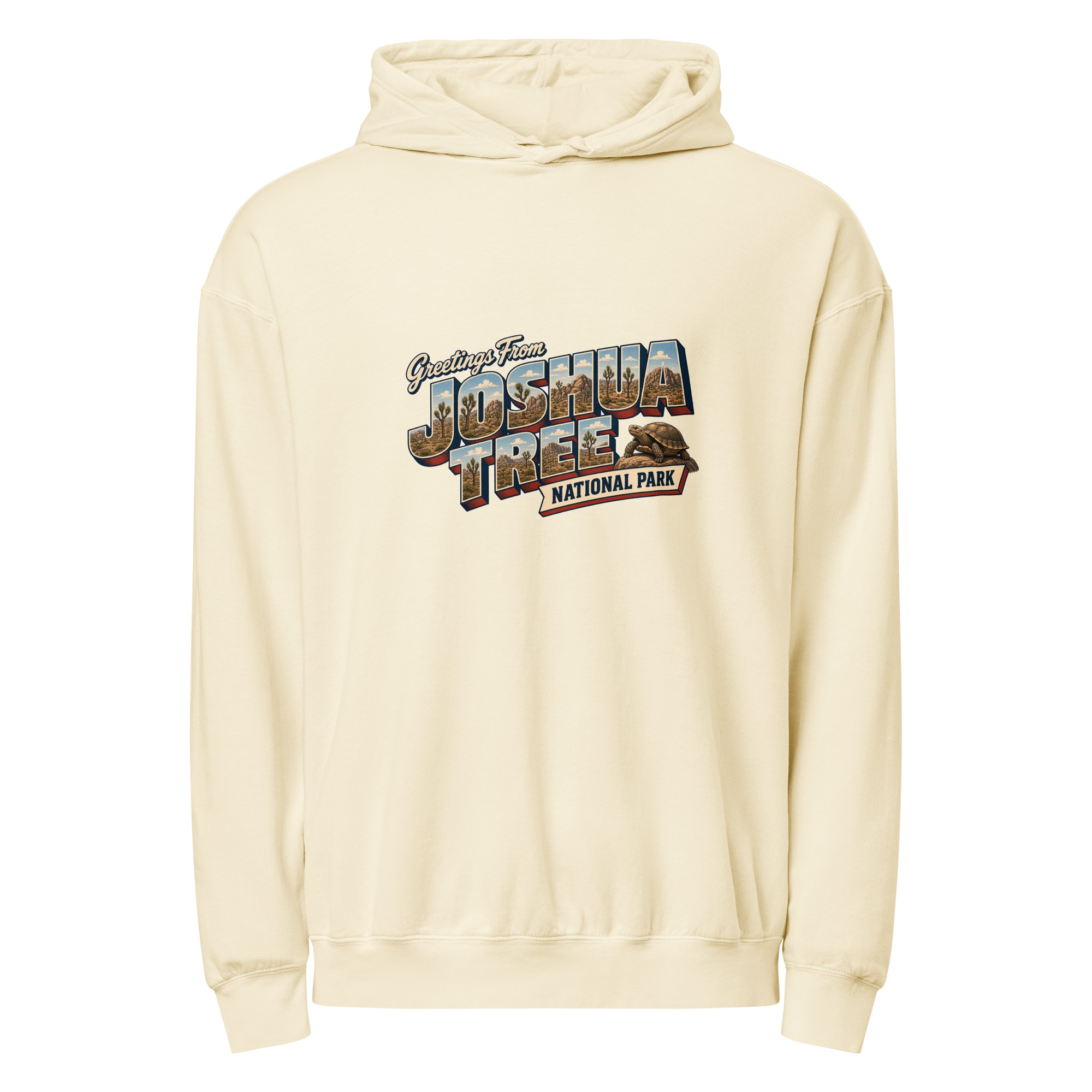 Joshua Tree National Park Postcard Hoodie - Image 8