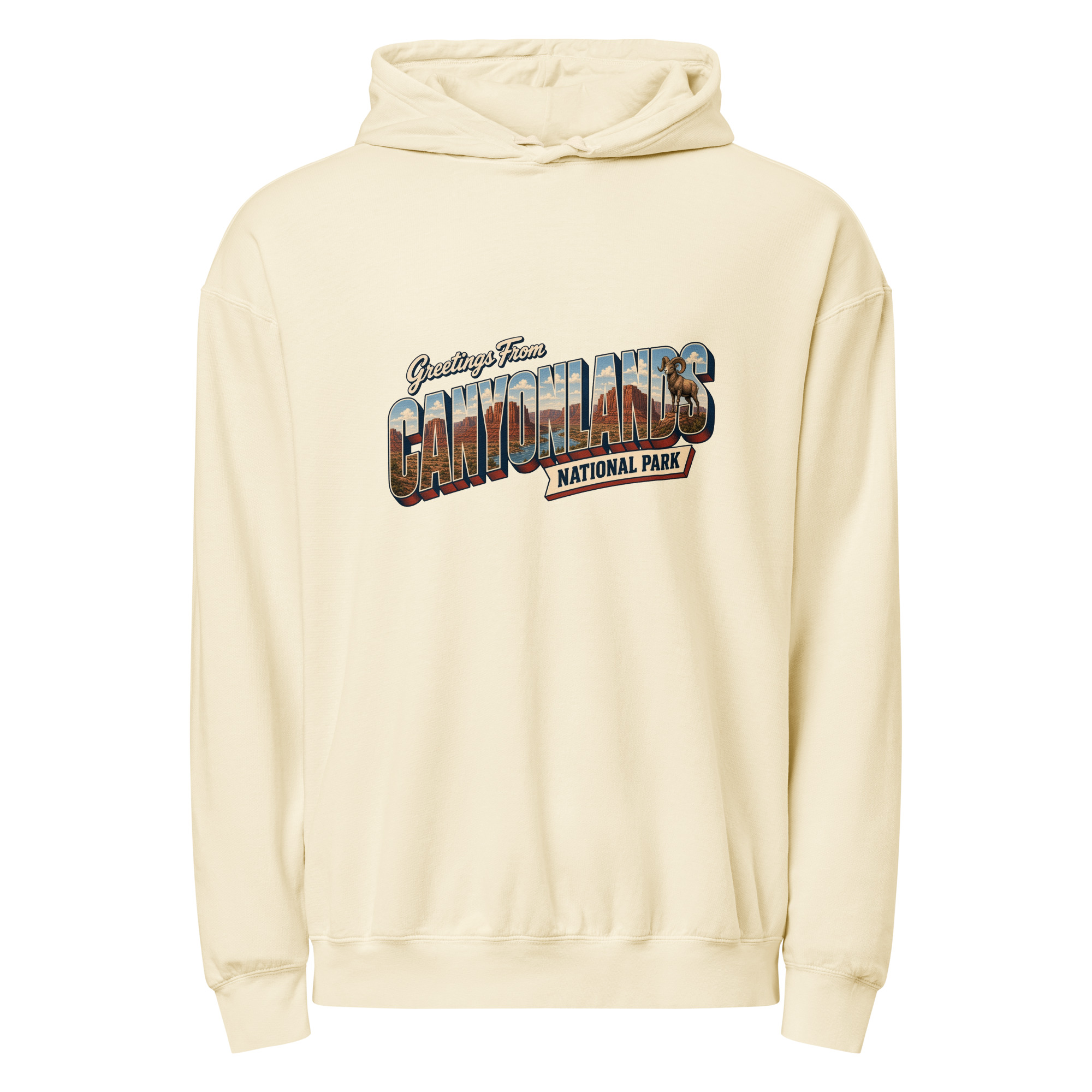 Canyonlands National Park Postcard Hoodie - Image 8