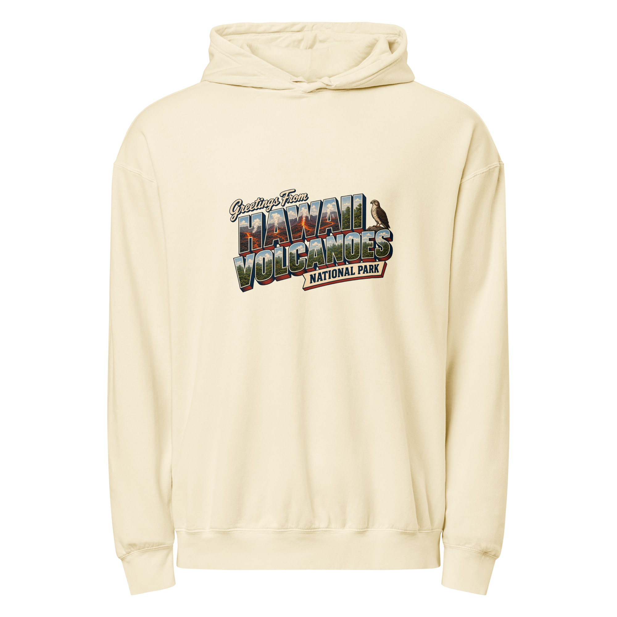 Hawaiʻi Volcanoes National Park Postcard Hoodie - Image 8