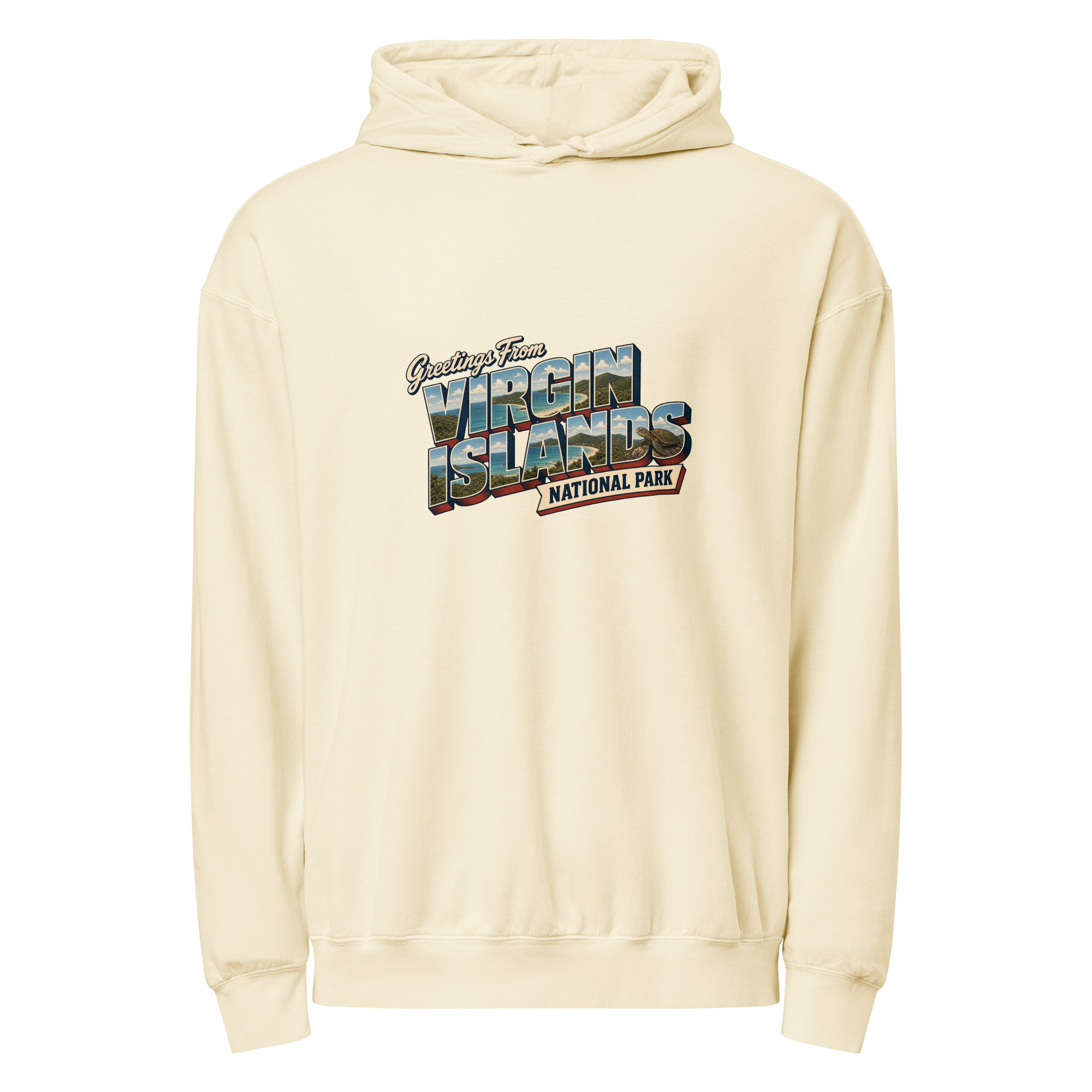 Virgin Islands National Park Postcard Hoodie - Image 8