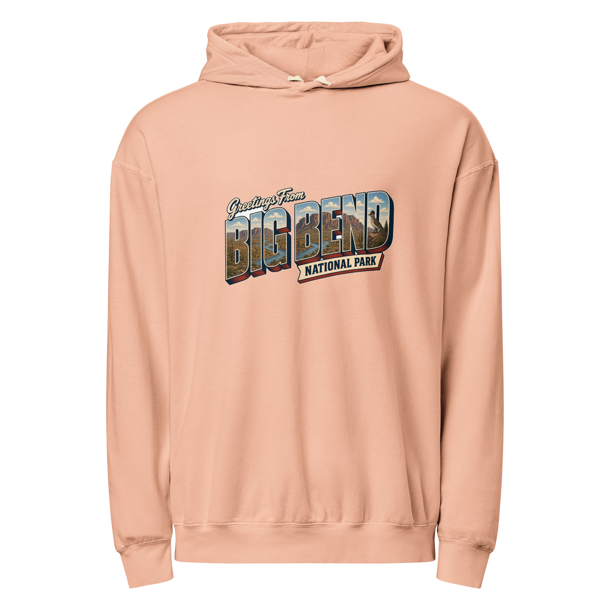 Big Bend National Park Postcard Hoodie - Image 6