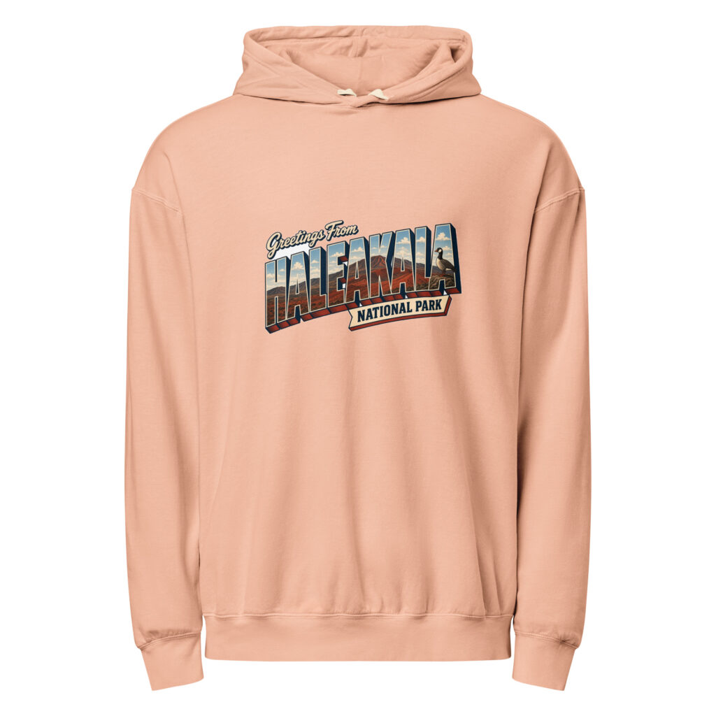 Haleakalā National Park Postcard Hoodie