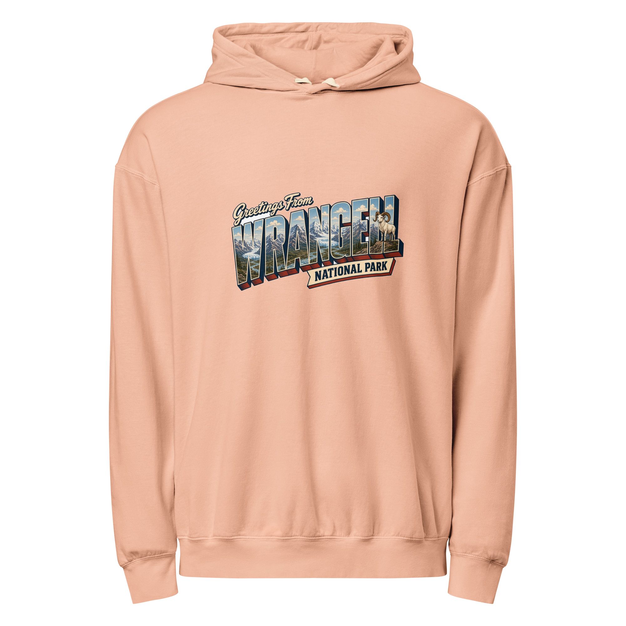 Wrangell–St. Elias National Park Postcard Hoodie