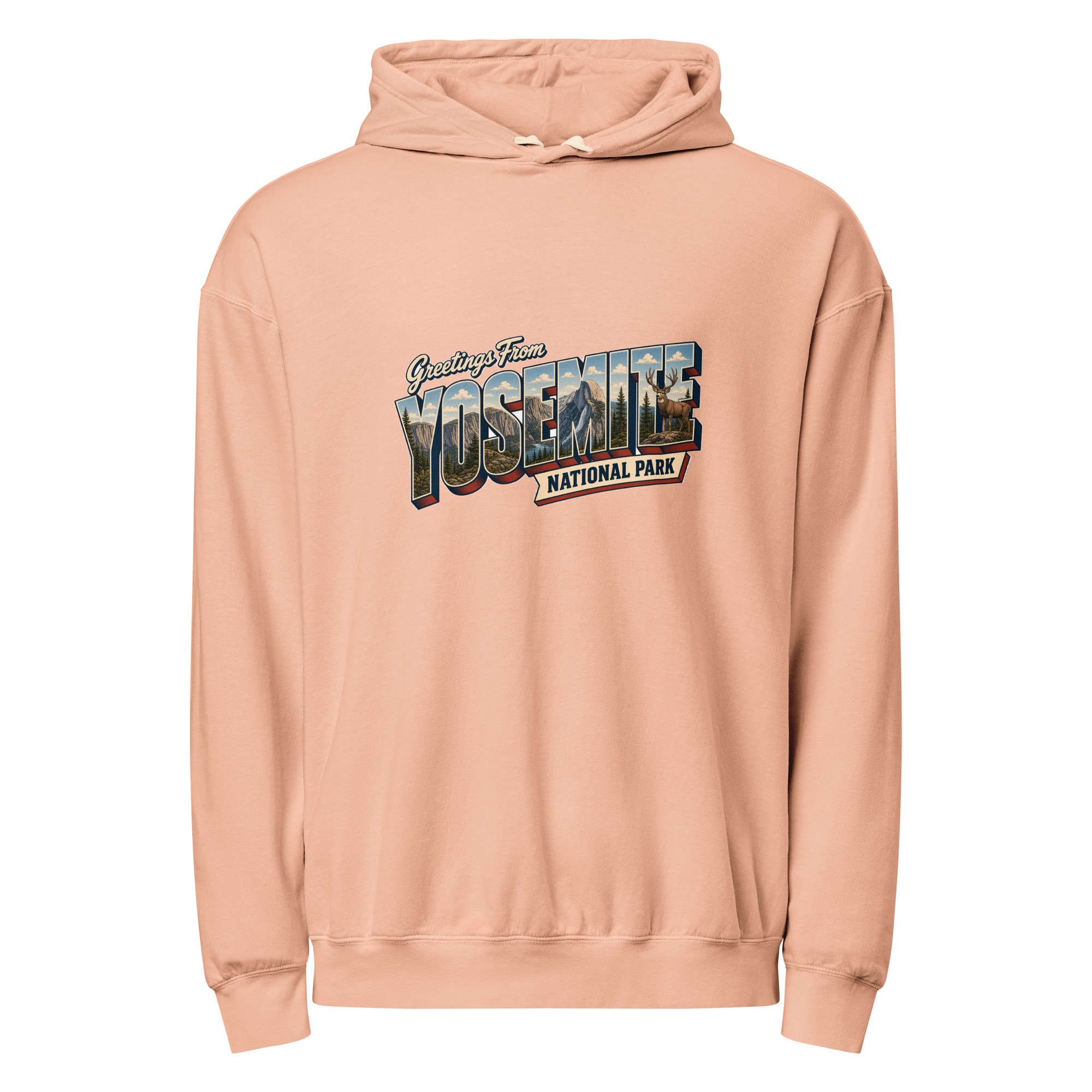 Yosemite National Park Postcard Hoodie