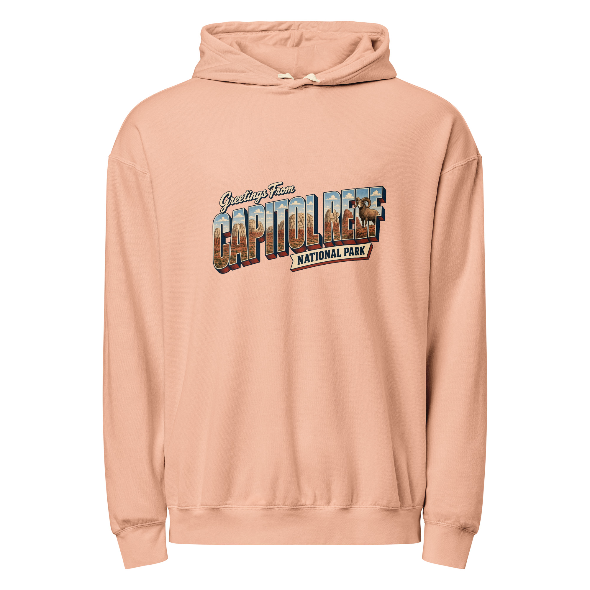 Capitol Reef National Park Postcard Hoodie - Image 6