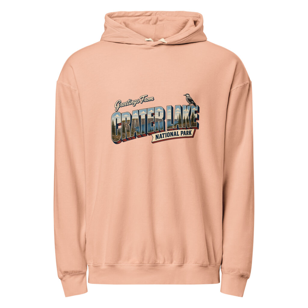 Crater Lake National Park Postcard Hoodie