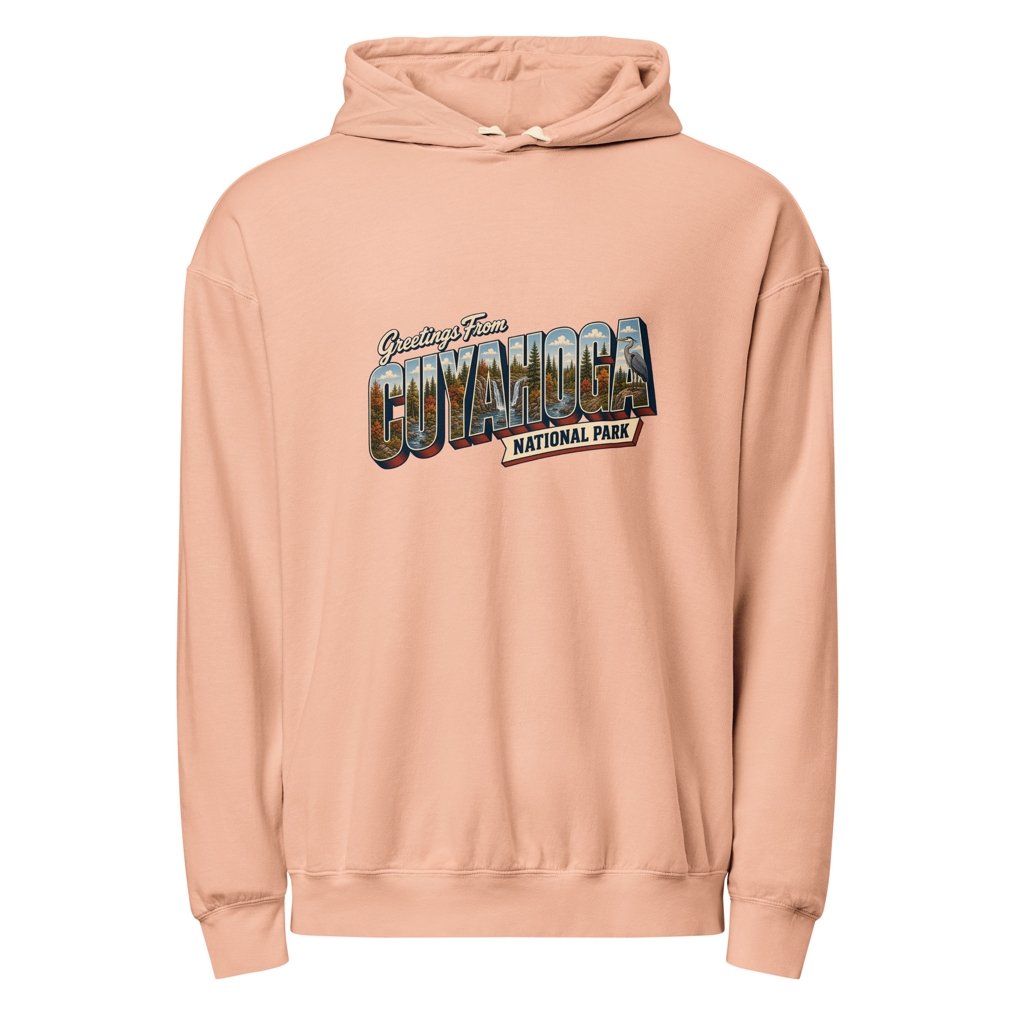 Cuyahoga Valley National Park Postcard Hoodie - Image 6