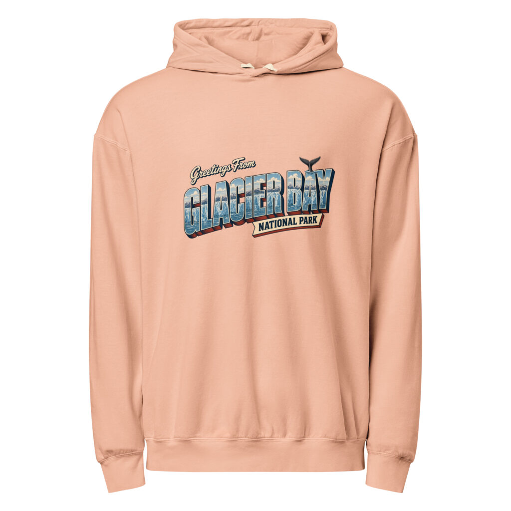 Glacier Bay National Park Postcard Hoodie